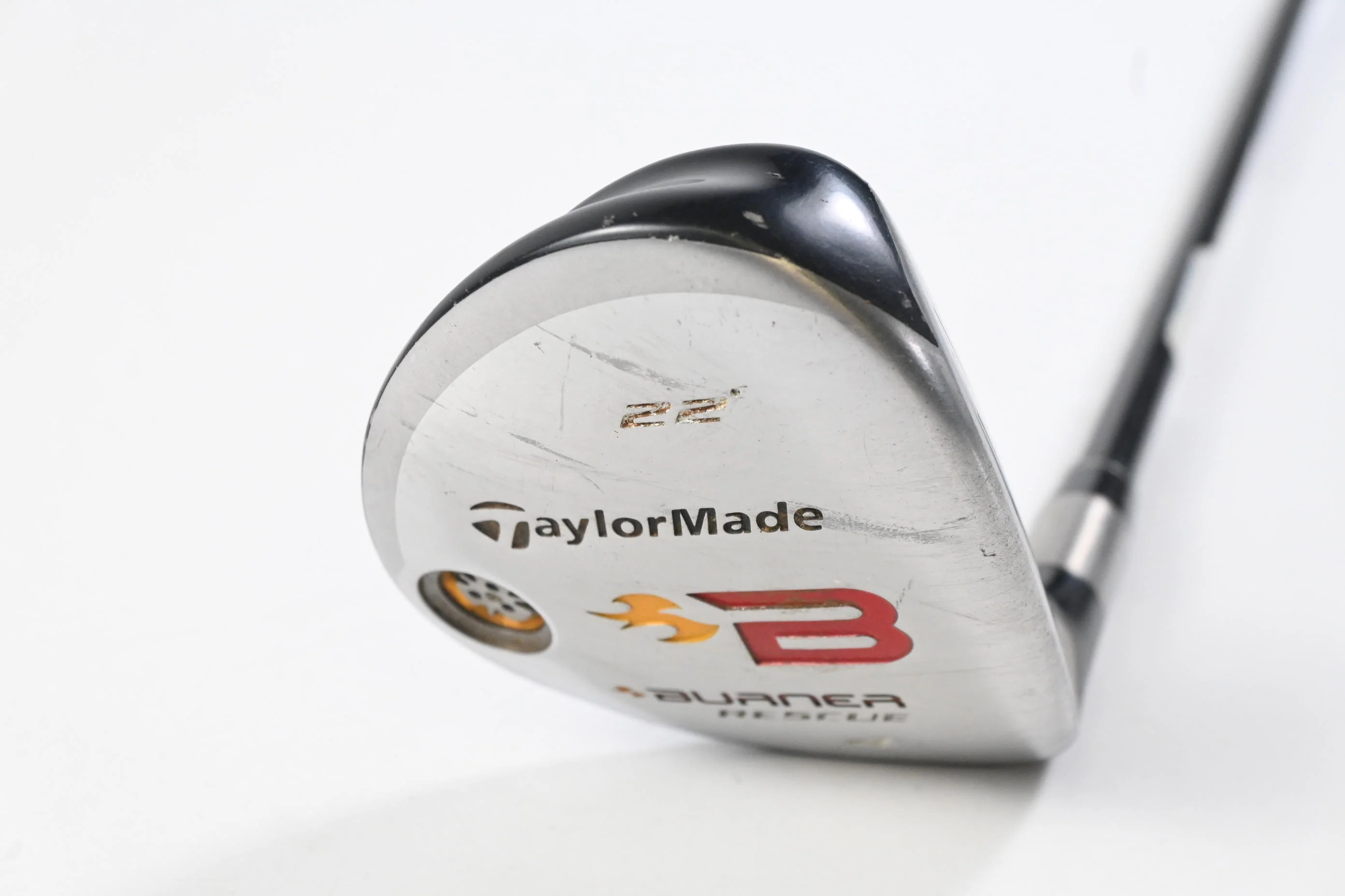 Taylormade Burner 2008 #4 Hybrid / 22 Degree / Regular Flex REAX 60 Shaft