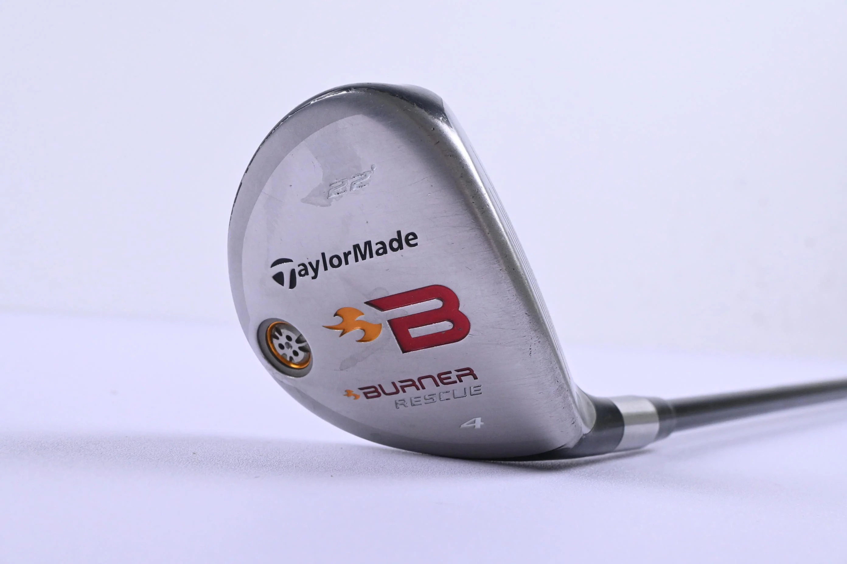 Taylormade Burner 2008 #4 Hybrid / 22 Degree / Stiff Flex REAX Superfast 60