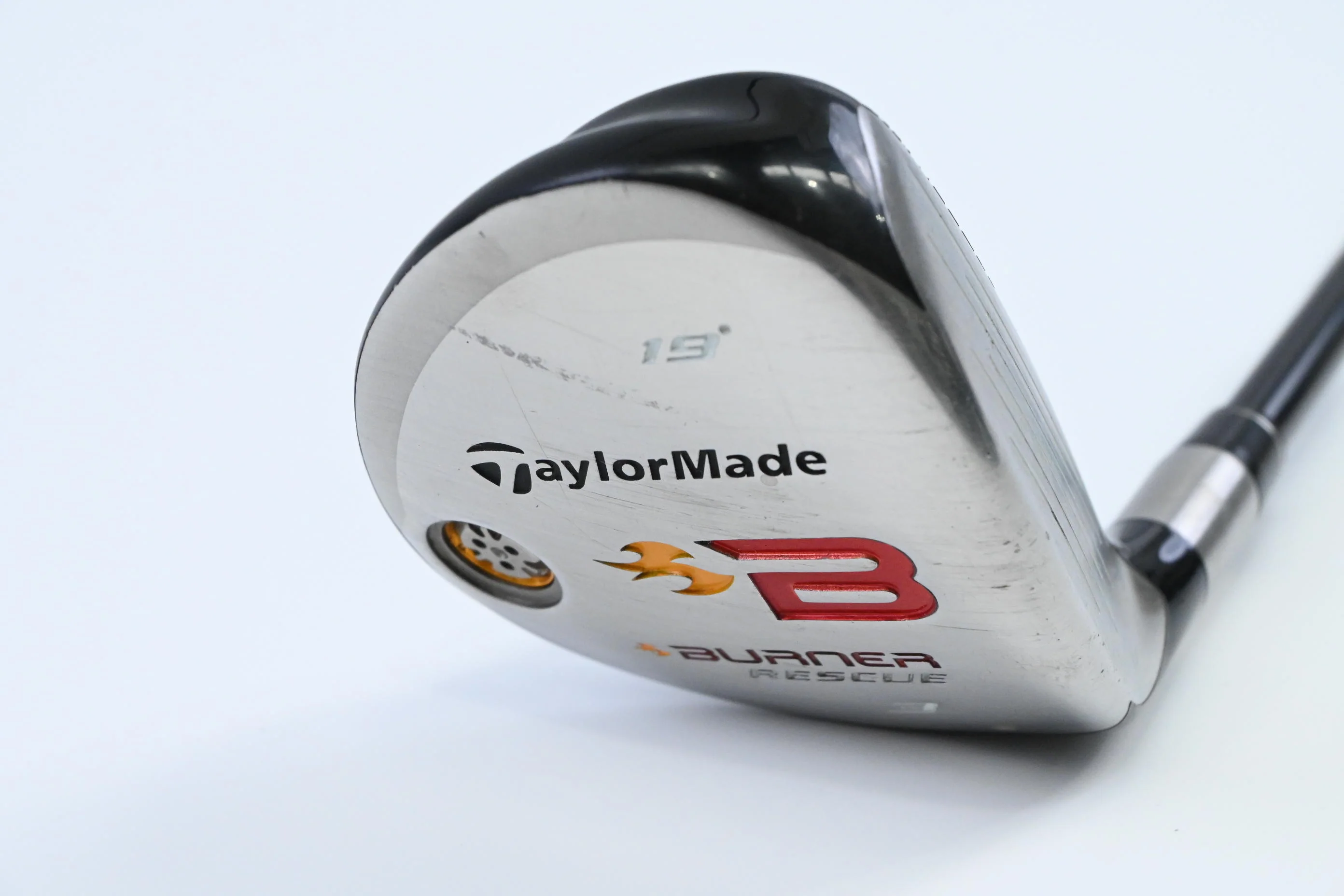 Taylormade Burner 2008 #3 Hybrid / 19 Degree / Stiff Flex Taylormade Reax 60