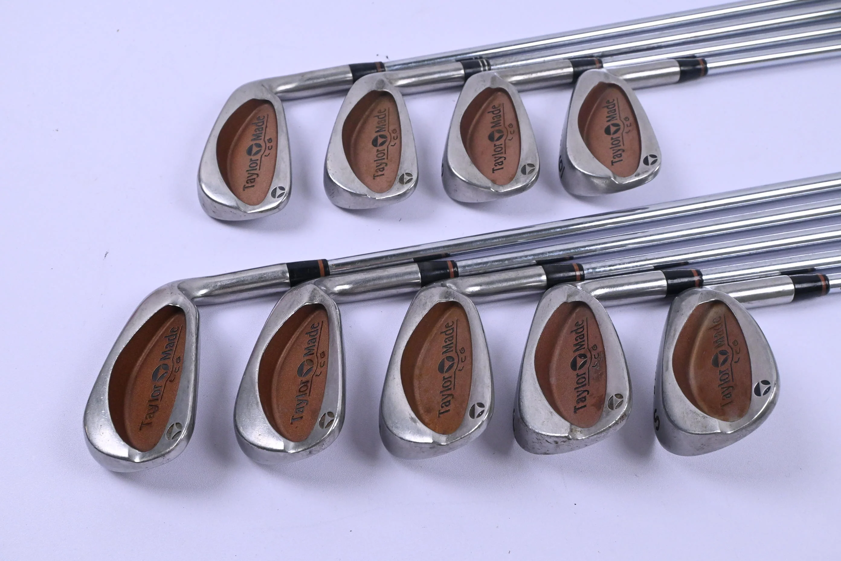 Taylormade Burner LCG Irons / 3-PW+SW / Stiff Flex Precison Rifle 90 Shafts - Image 2