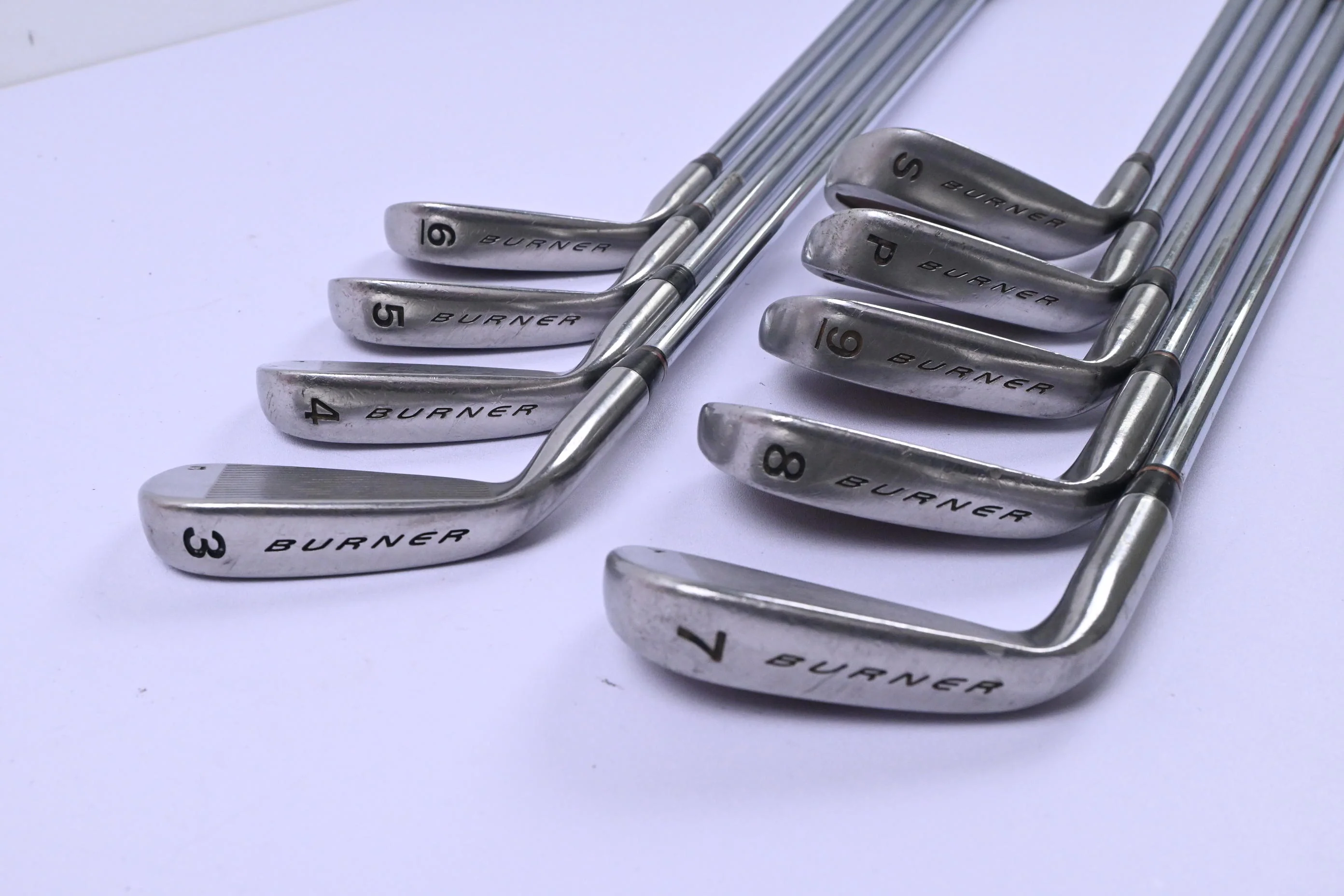 Taylormade Burner LCG Irons / 3-PW+SW / Stiff Flex Precison Rifle 90 Shafts - Image 4