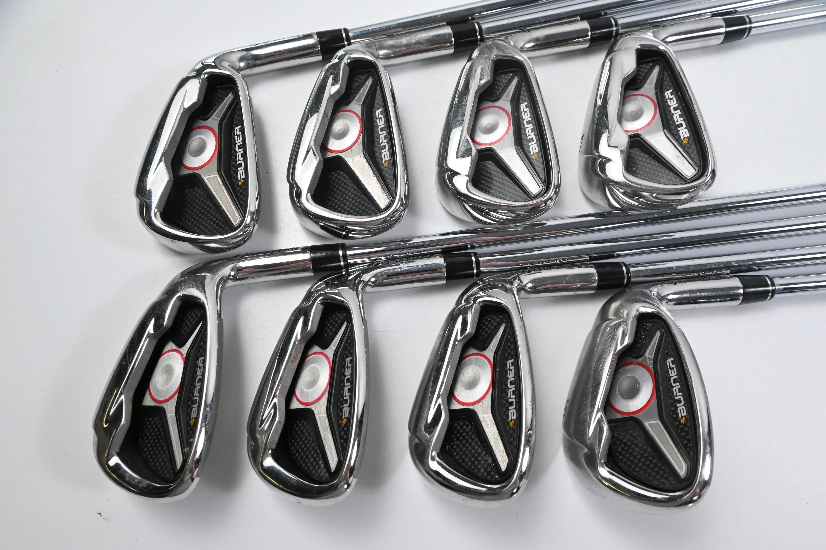 Taylormade Burner OS Irons / 4-PW+SW / Uniflex Burner 85 Shafts - Image 2