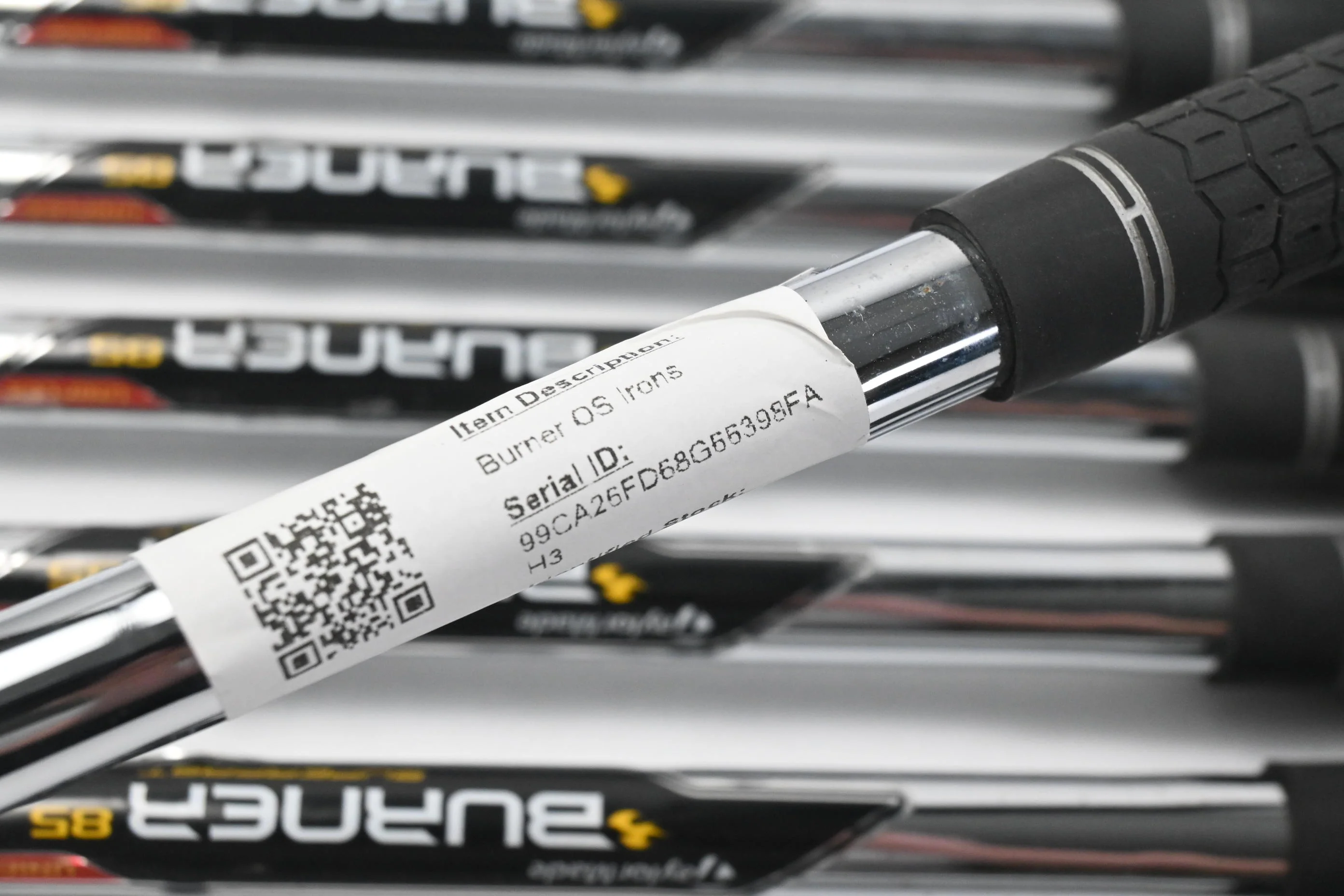 Taylormade Burner OS Irons / 4-PW+SW / Uniflex Burner 85 Shafts - Image 6
