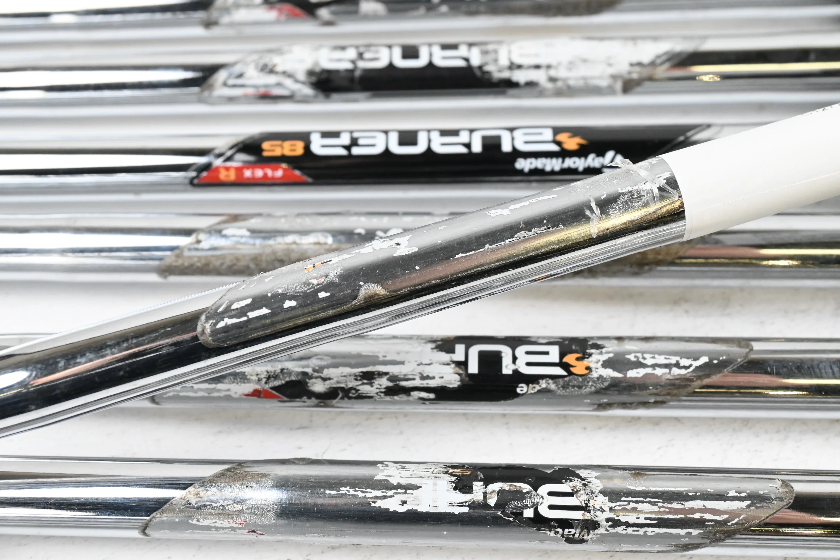 Taylormade Burner OS Irons / 4-PW+SW / Regular Flex Burner 85 Shafts - Image 5