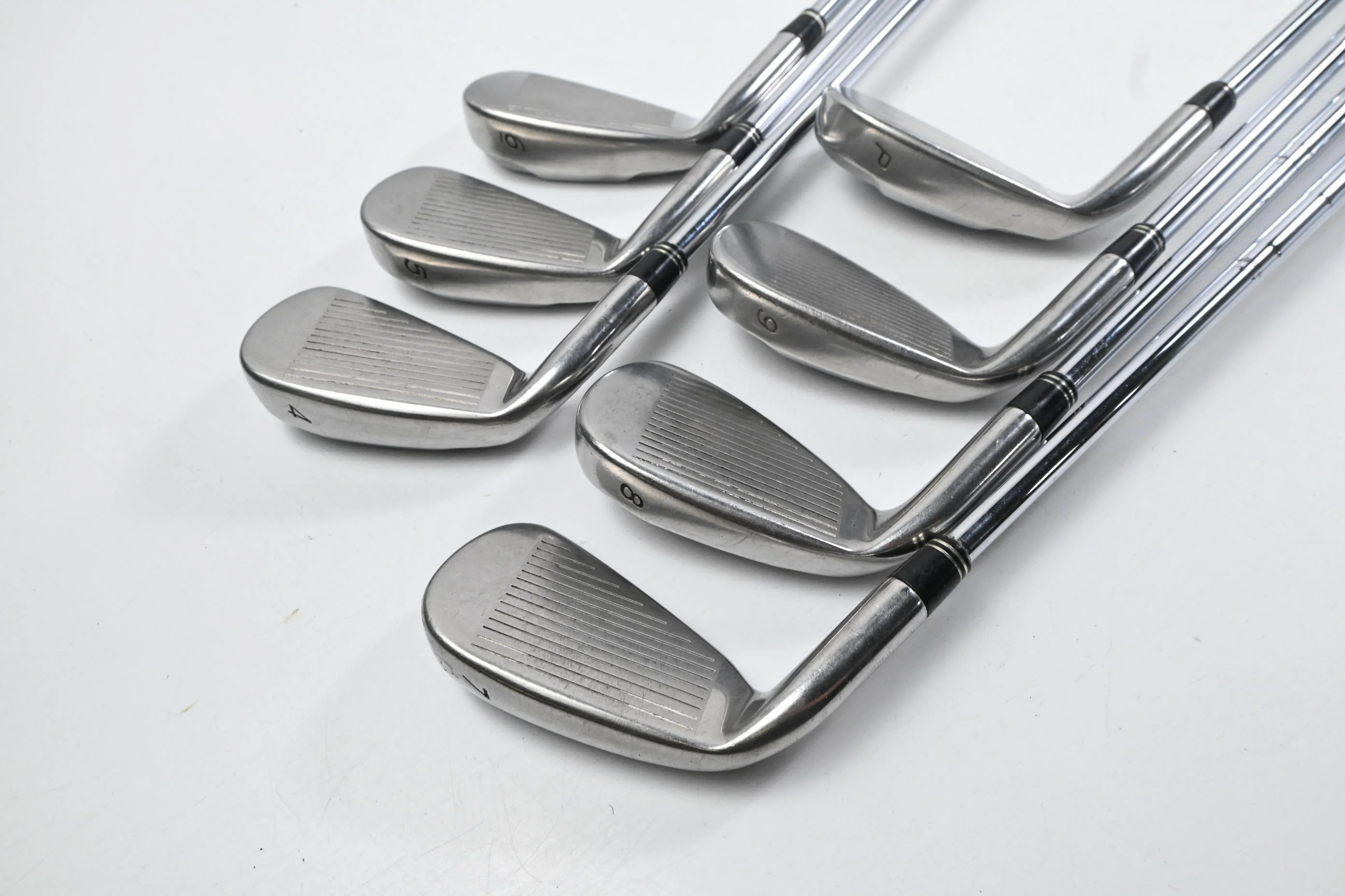 Taylormade Burner Plus Irons / 4-PW / Stiff Flex Steel Shafts - Image 4