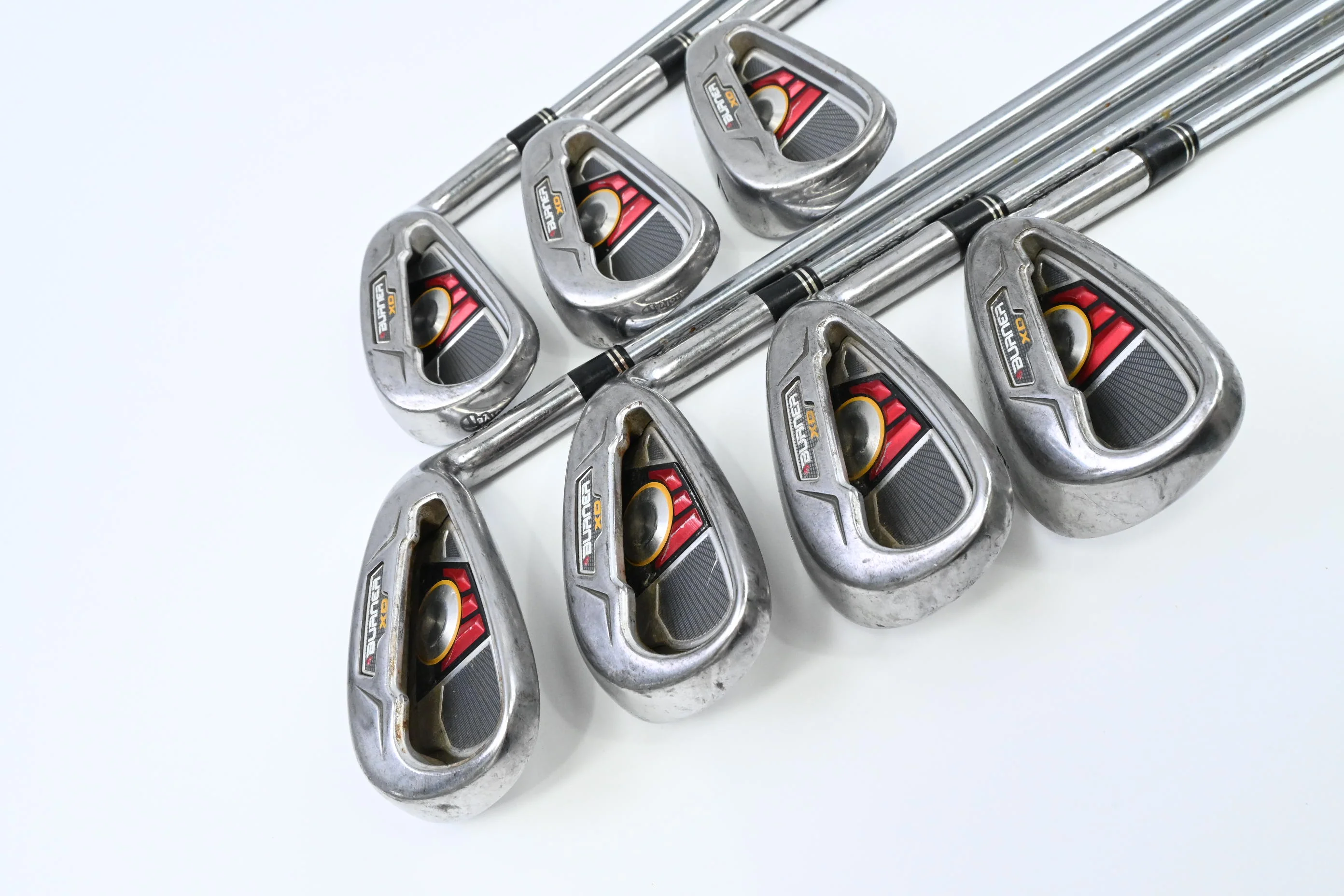 Taylormade Burner XD Irons / 5-PW+AW / Regular Flex Taylormade Reax 90 Shafts - Image 2