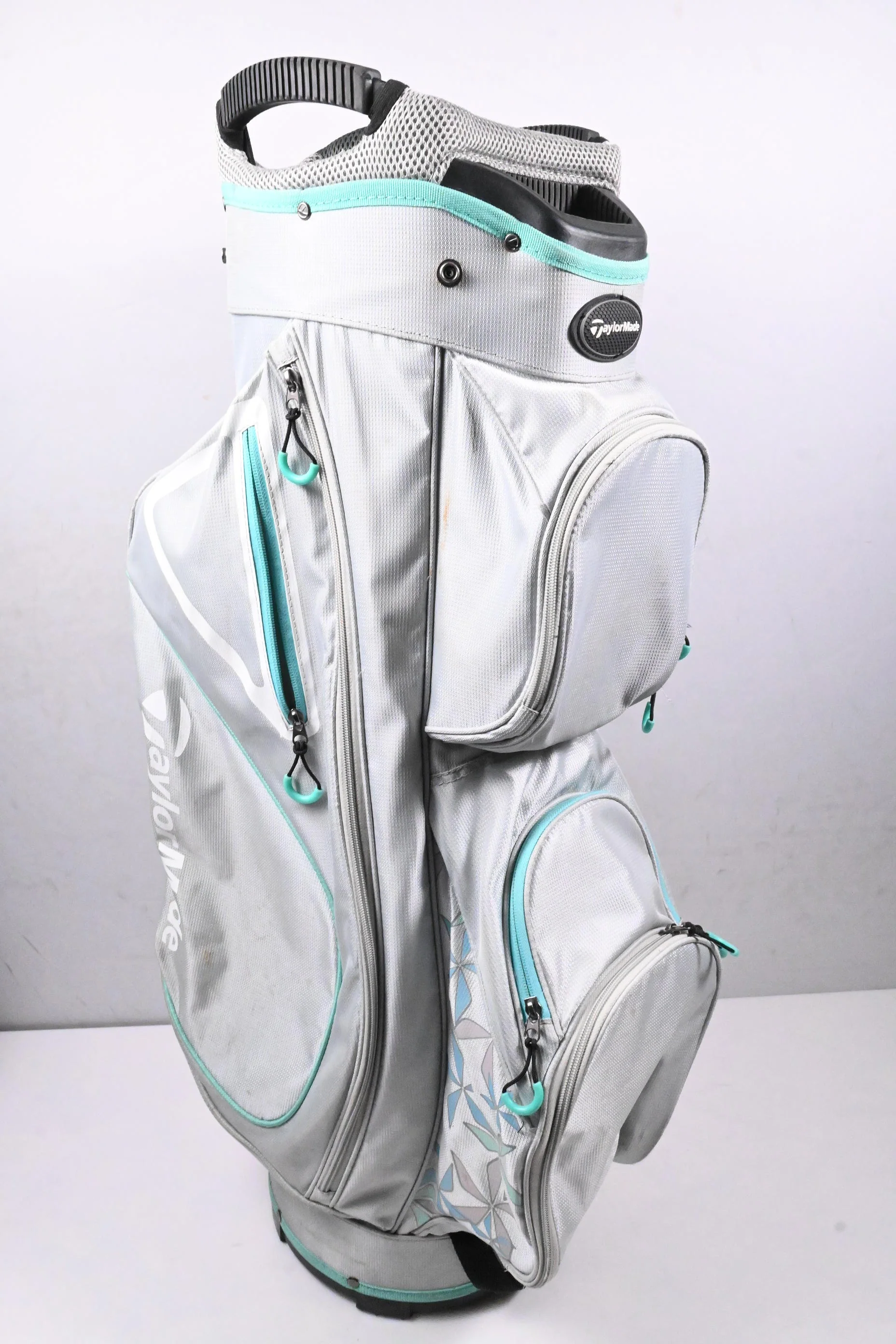 Ladies Taylormade Cart Bag / 15-Way Divider / Grey - Image 3