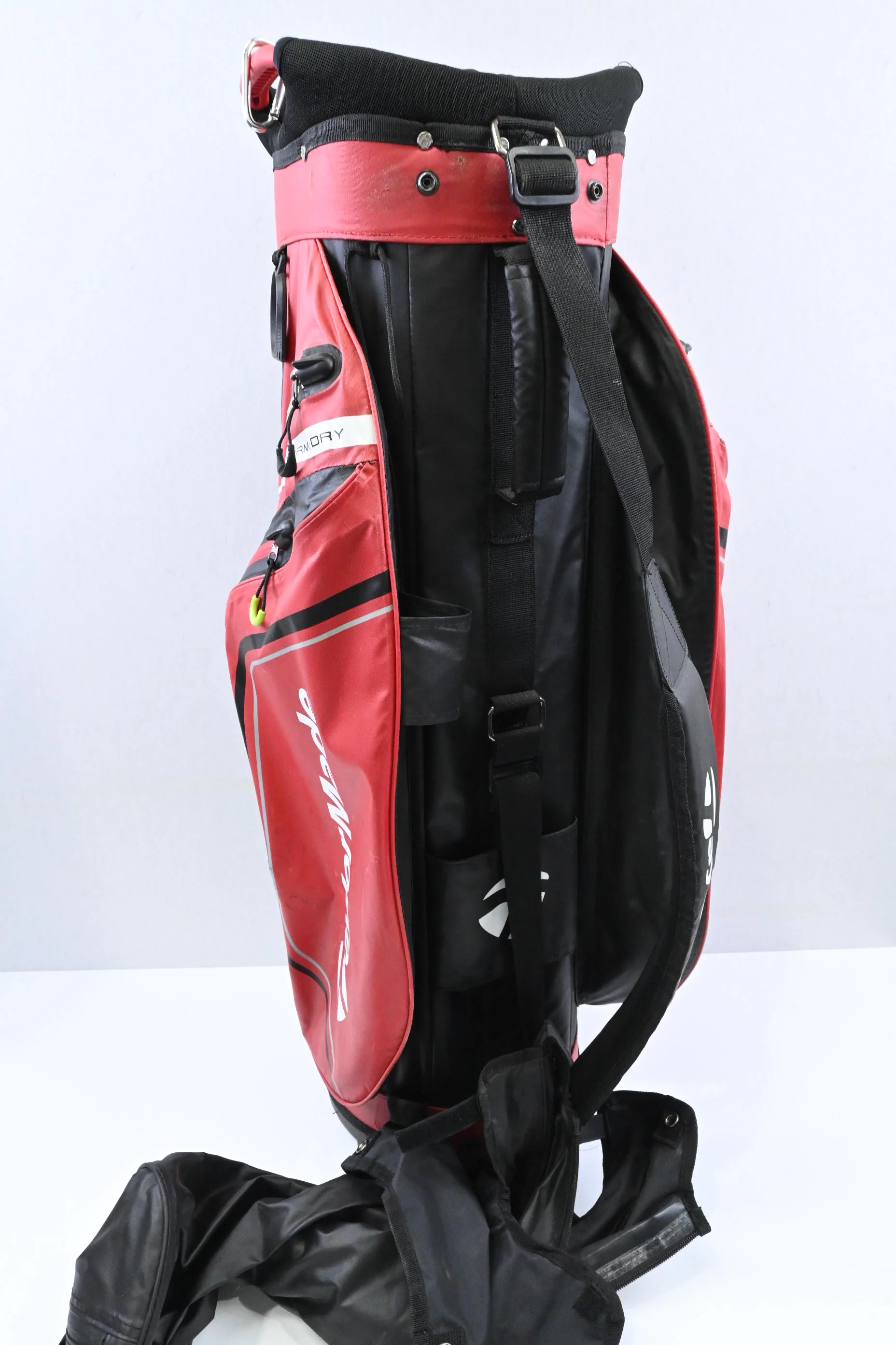 Taylormade Storm Dry Cart Bag / 14-Way / Red, Black - Image 2