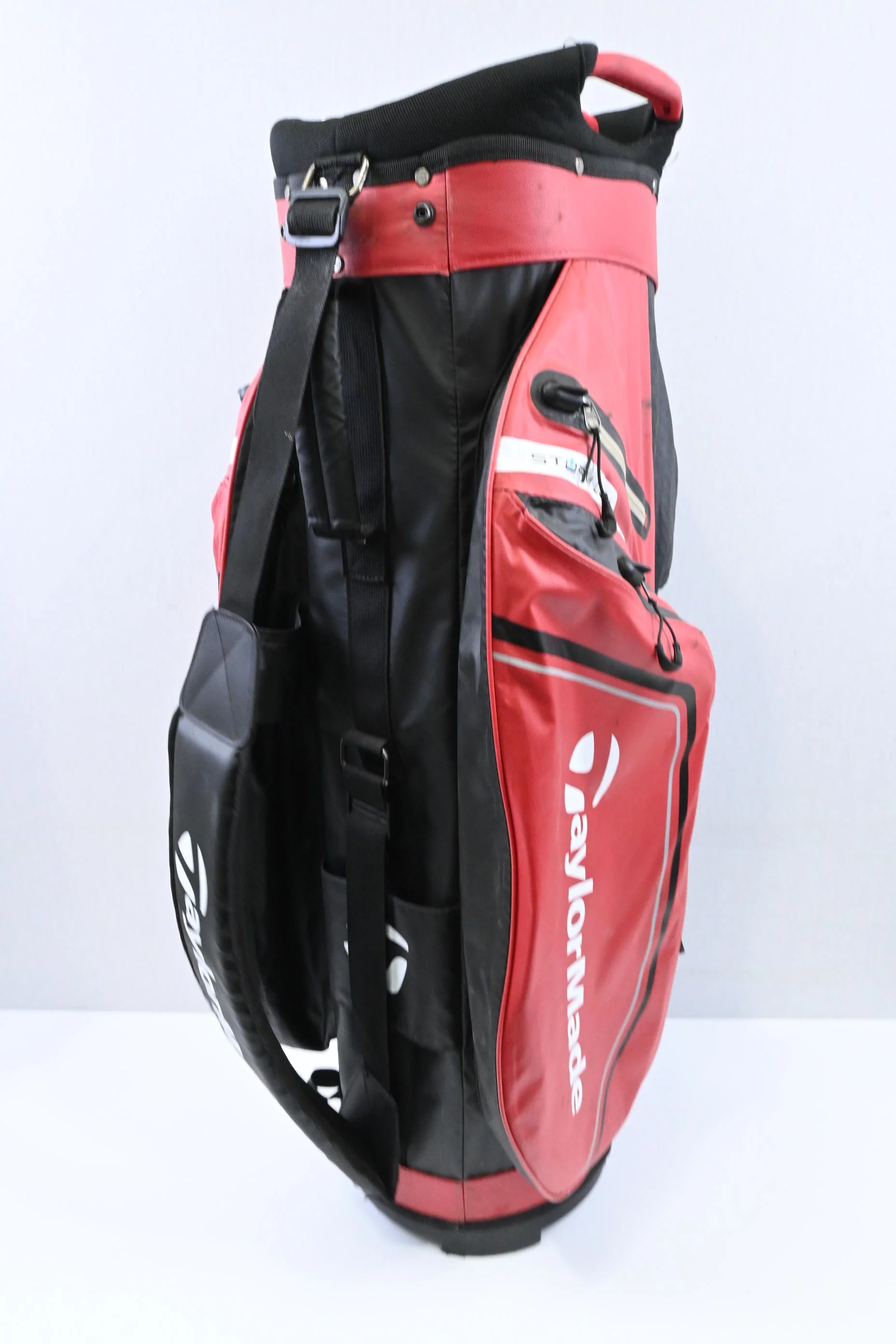 Taylormade Storm Dry Cart Bag / 14-Way / Red, Black - Image 3