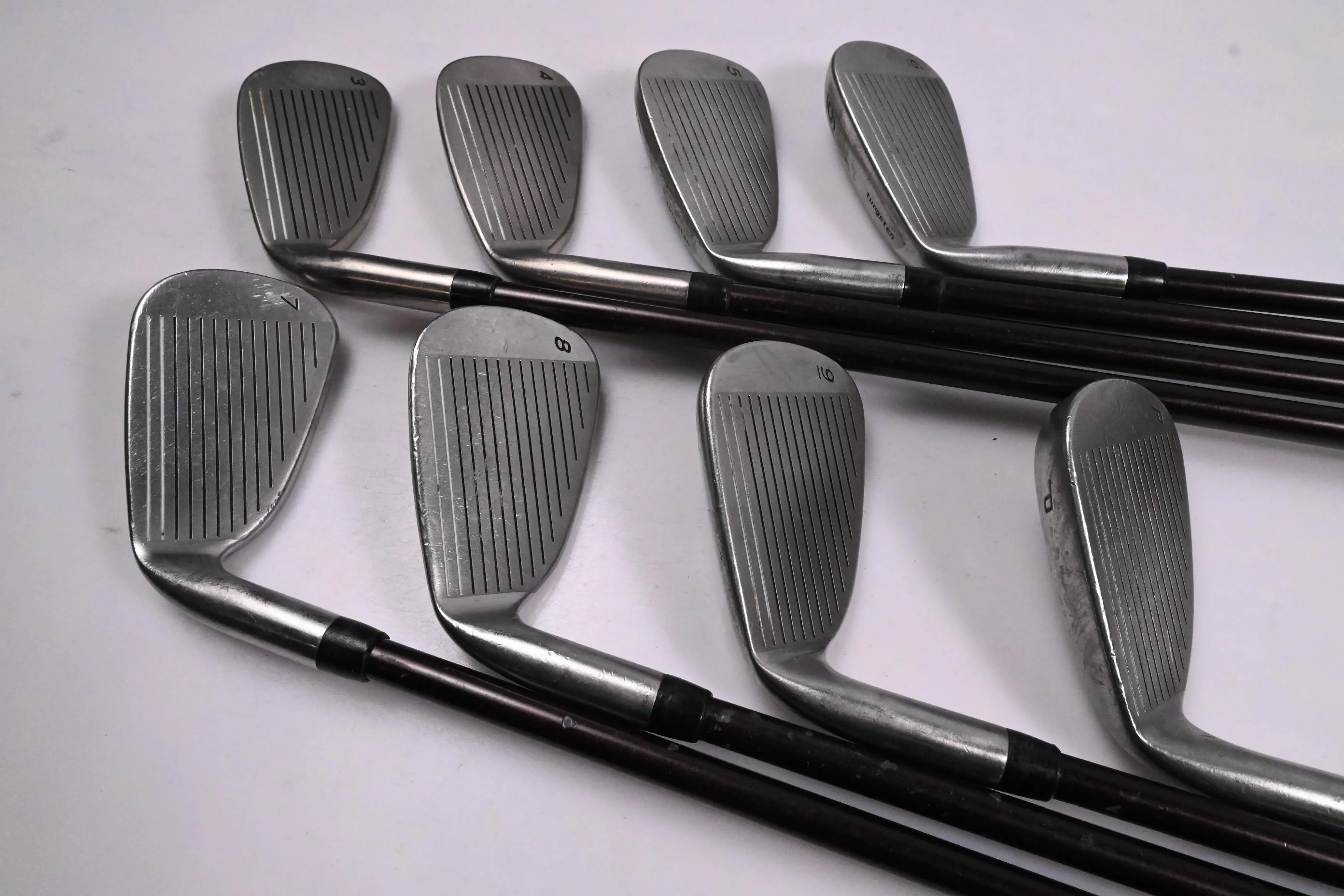 Taylormade Firesole Irons / 3-PW / Stiff Flex Taylormade Bubble 90 Shafts - Image 3