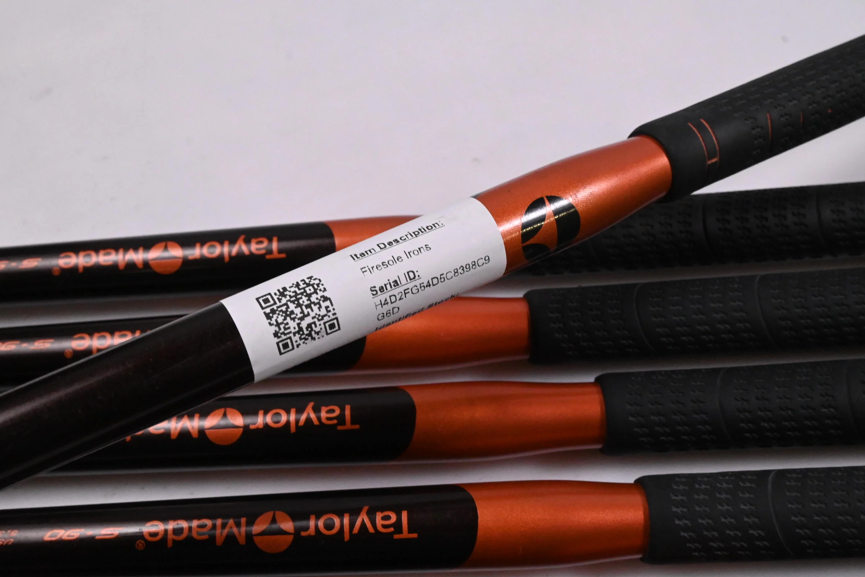 Taylormade Firesole Irons / 3-PW / Stiff Flex Taylormade Bubble 90 Shafts - Image 6