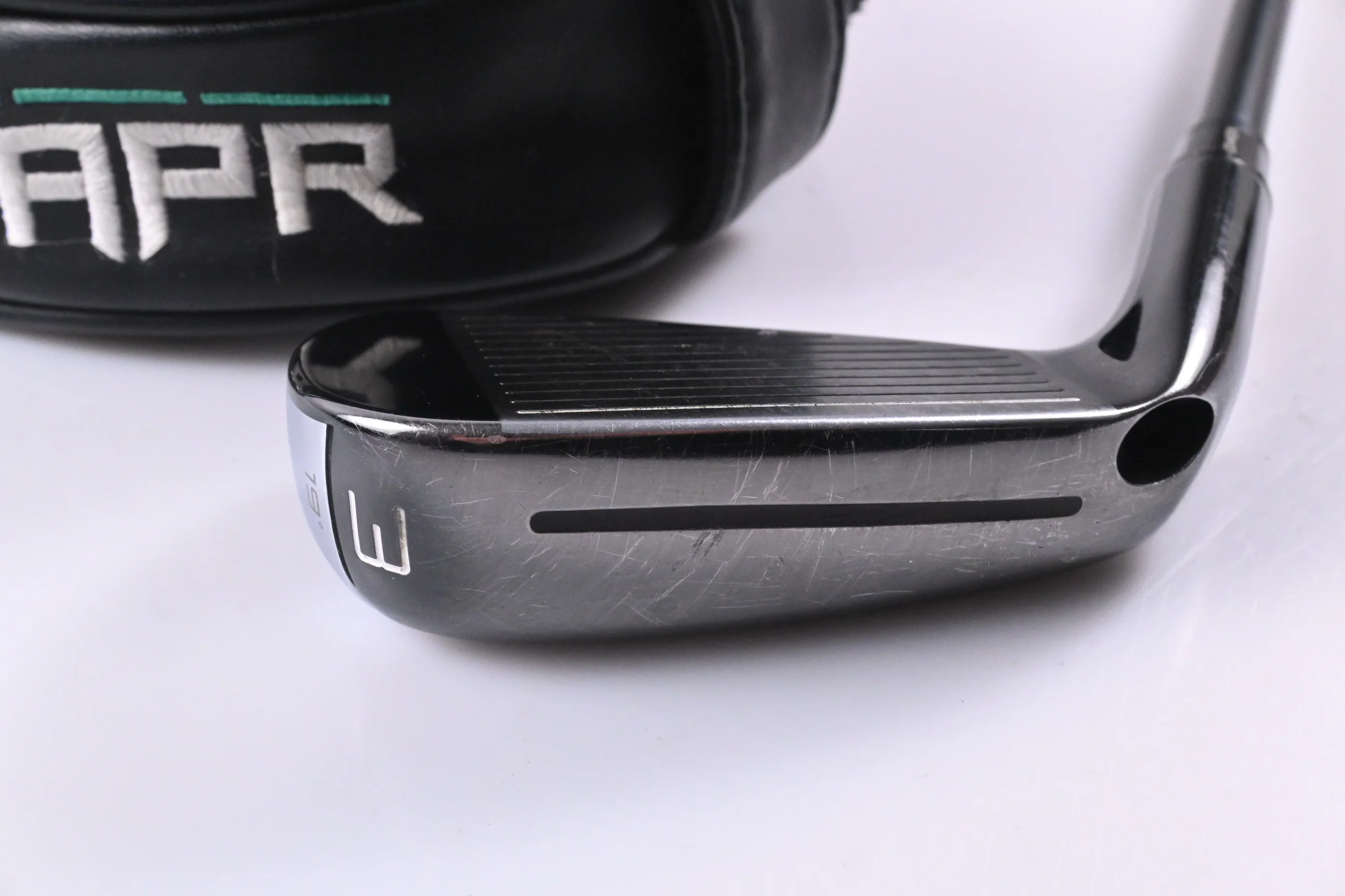 Taylormade GAPR Lo #3 Hybrid / 19 Degree / Stiff Flex KBS Hybrid 80 Shaft - Image 3