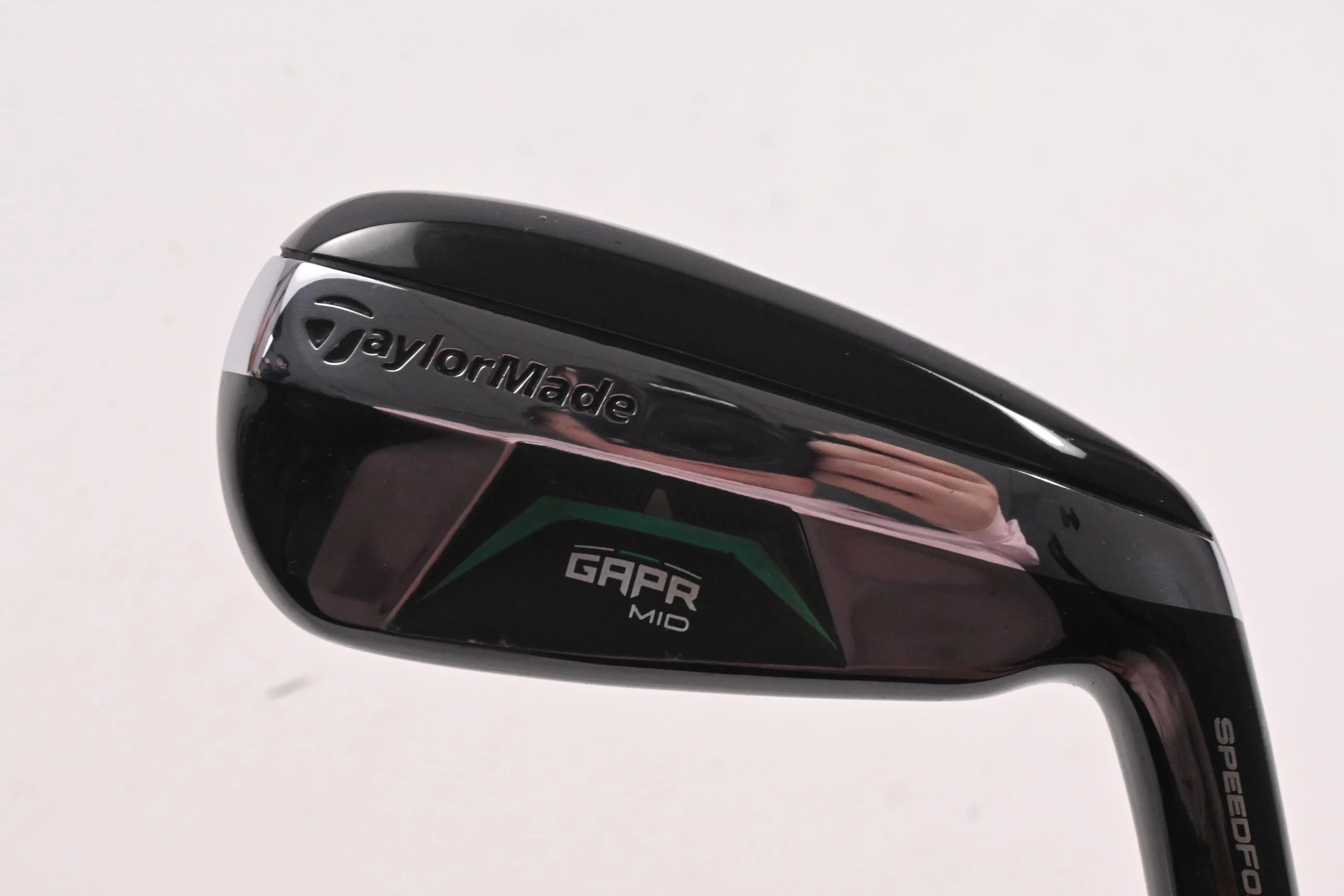 Taylormade GAPR Mid #3 Hybrid / 18 Degree / Stiff Flex KBS Hybrid 80 Shaft