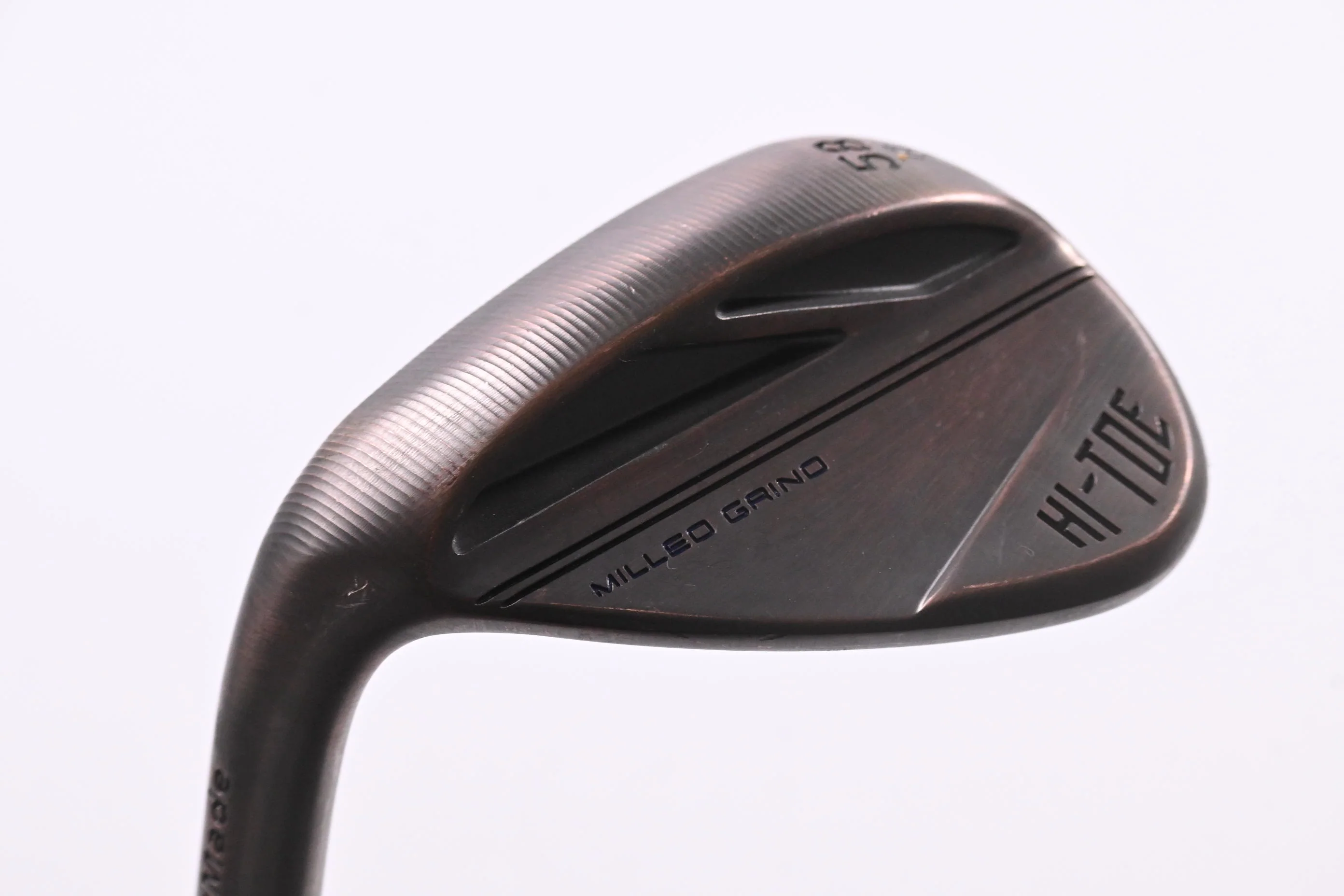 Left Hand Taylormade Hi-Toe 3 Lob Wedge / 58 Degree / Regular Flex KBS HI-REV