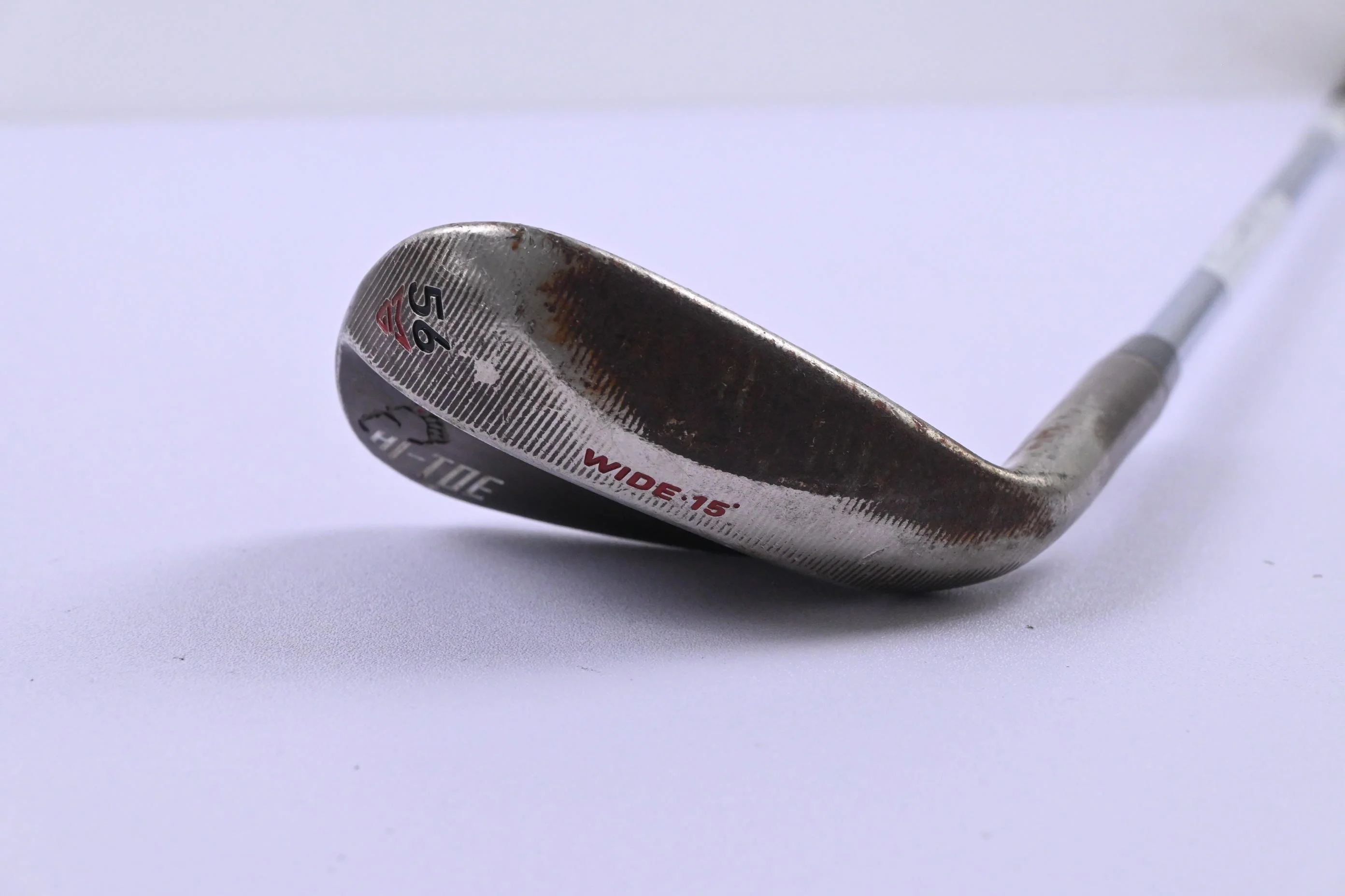 Taylormade Hi-Toe Raw Big Foot Sand Wedge / 56 Degree / Wedge Flex KBS HI-REV - Image 3