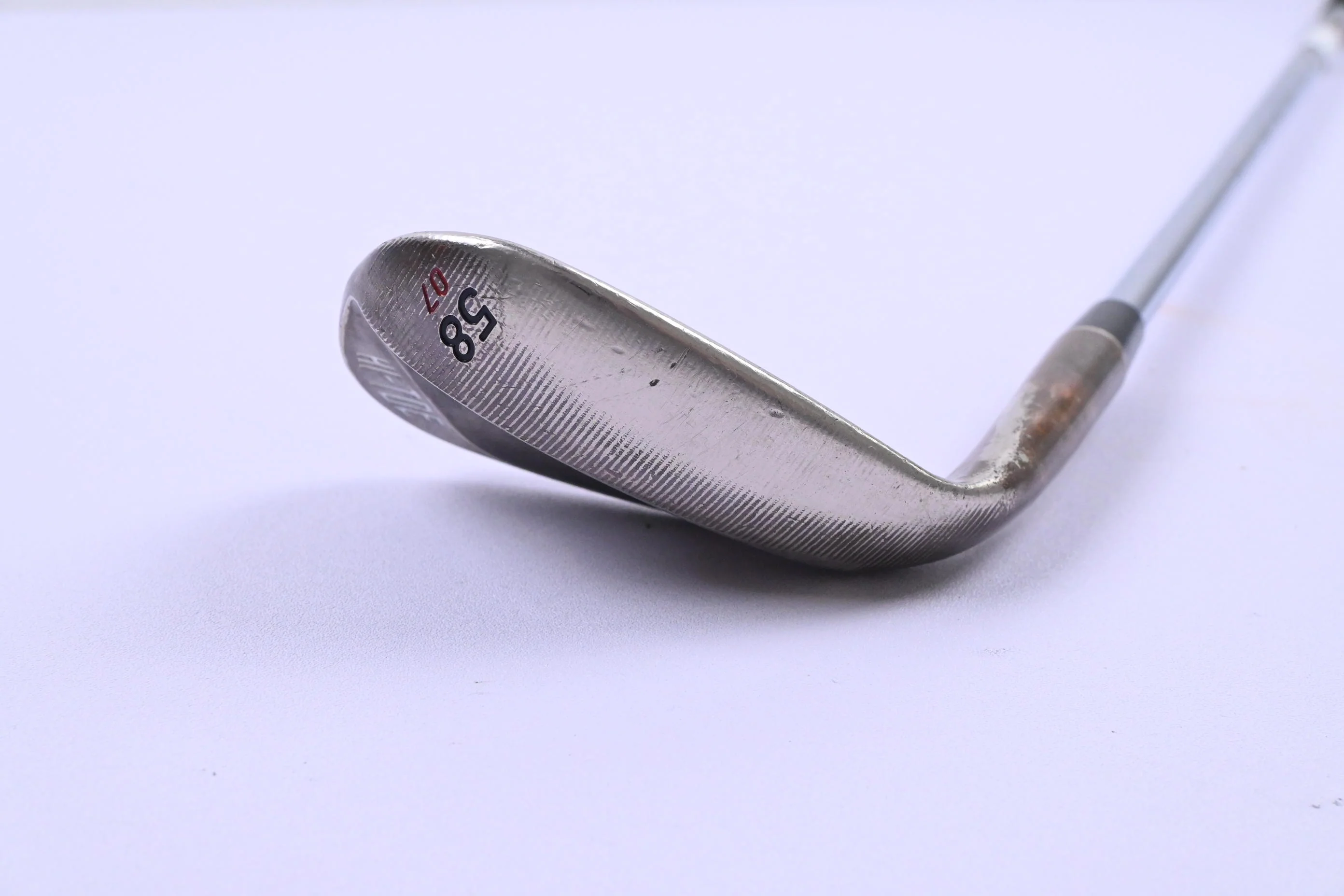 Taylormade Hi-Toe Raw Lob Wedge / 58 Degree / Wedge Flex KBS HI-REV 2.0 115 - Image 3