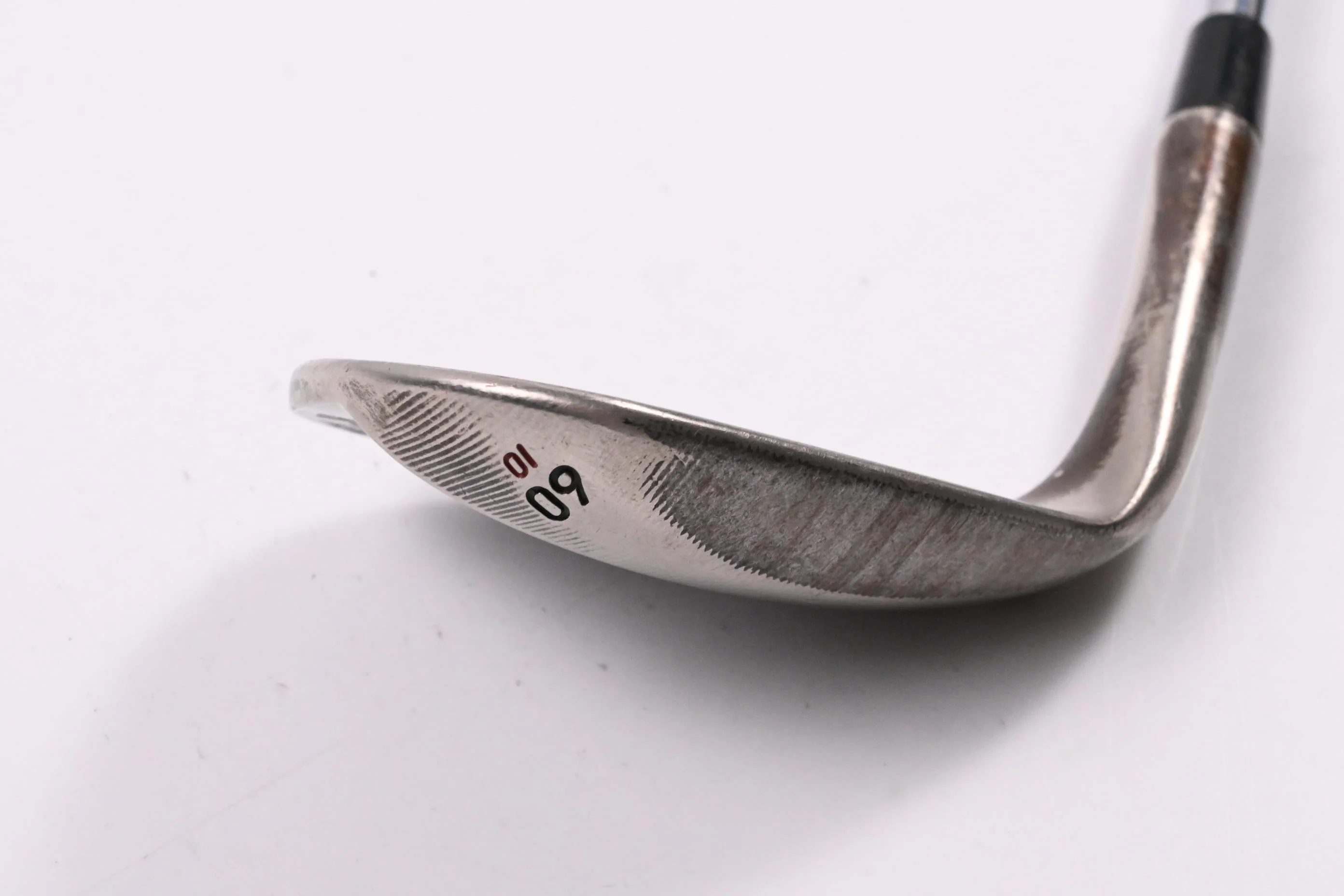 Taylormade Hi-Toe Raw Lob Wedge / 60 Degree / Regular Flex KBS Hi-Rev 2.0 115 - Image 3
