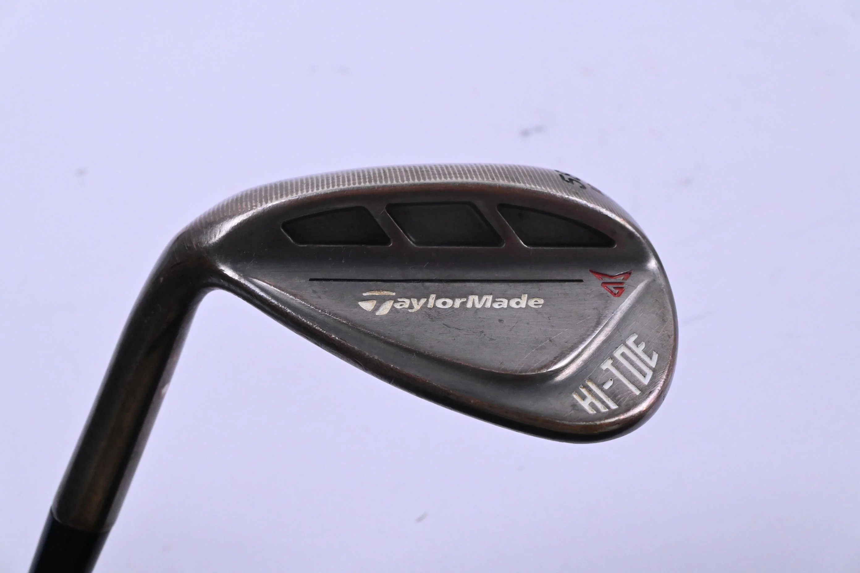 Left Hand Taylormade Hi-Toe Raw Lob Wedge / 58 Degree / Wedge Flex KBS HI-REV