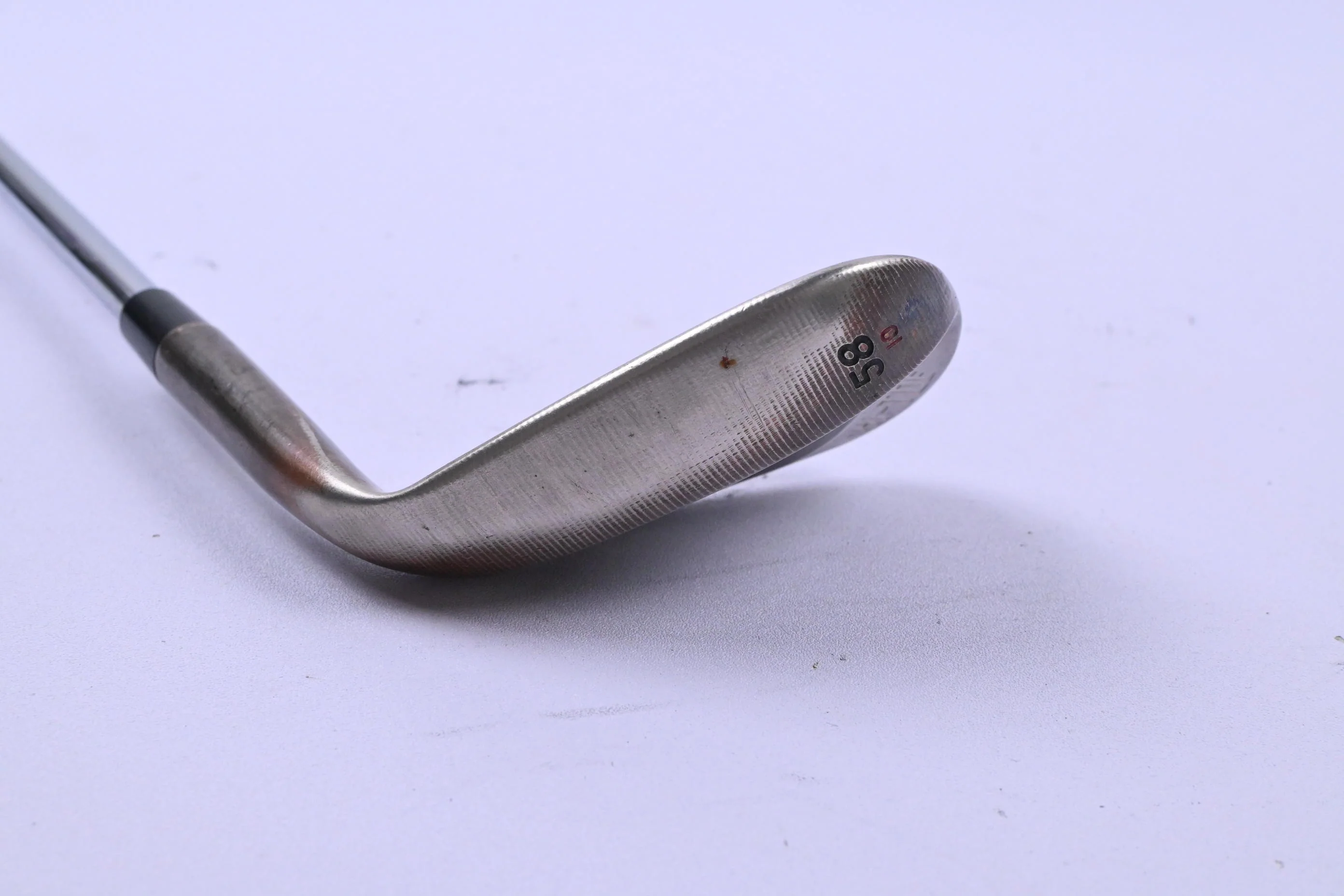 Left Hand Taylormade Hi-Toe Raw Lob Wedge / 58 Degree / Wedge Flex KBS HI-REV - Image 3