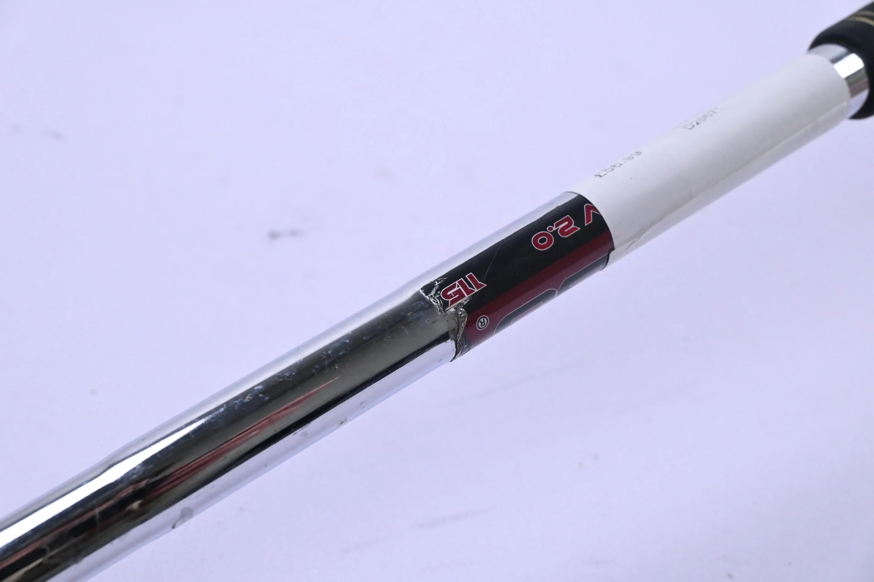 Left Hand Taylormade Hi-Toe Raw Lob Wedge / 58 Degree / Wedge Flex KBS HI-REV - Image 4
