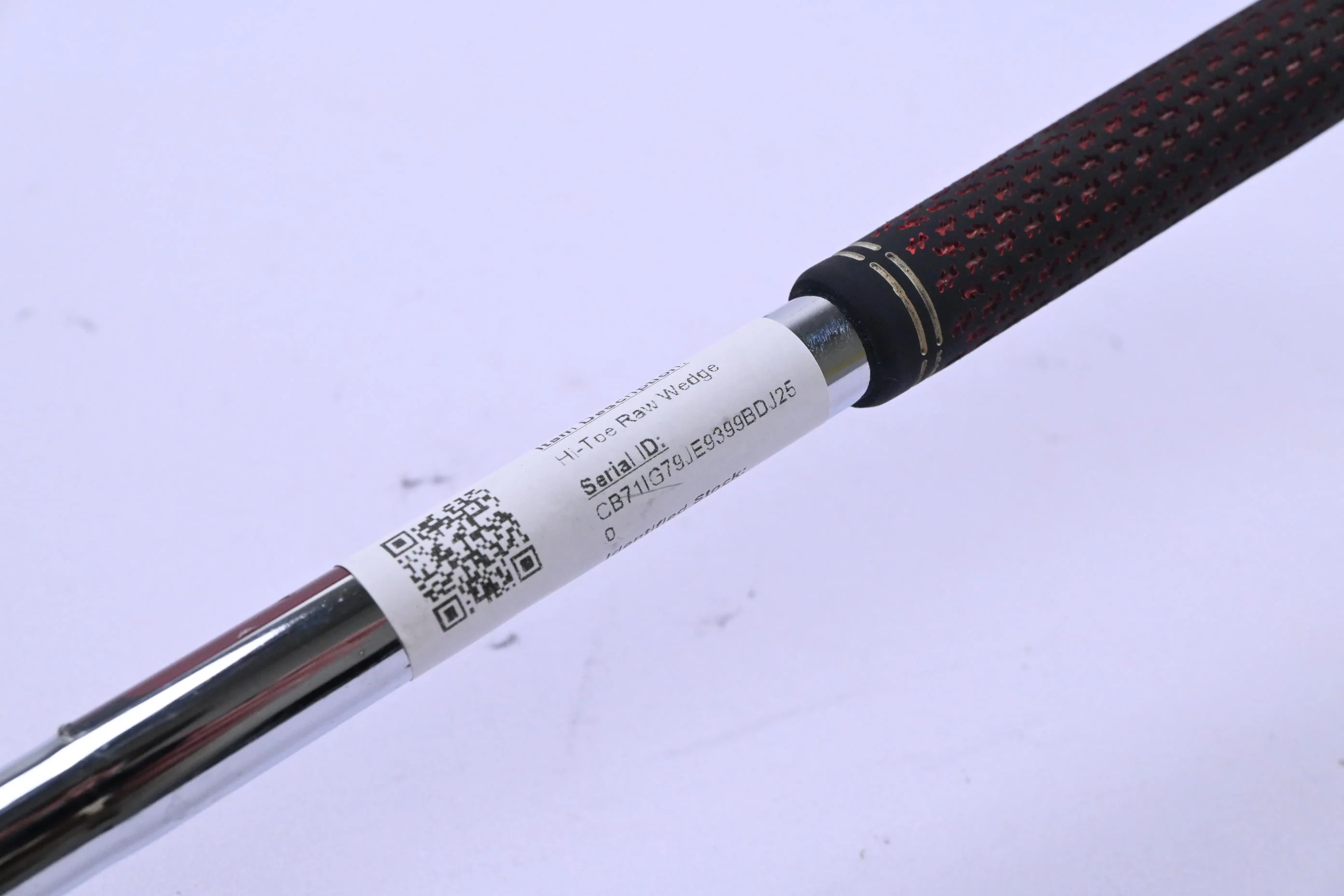 Left Hand Taylormade Hi-Toe Raw Lob Wedge / 58 Degree / Wedge Flex KBS HI-REV - Image 5