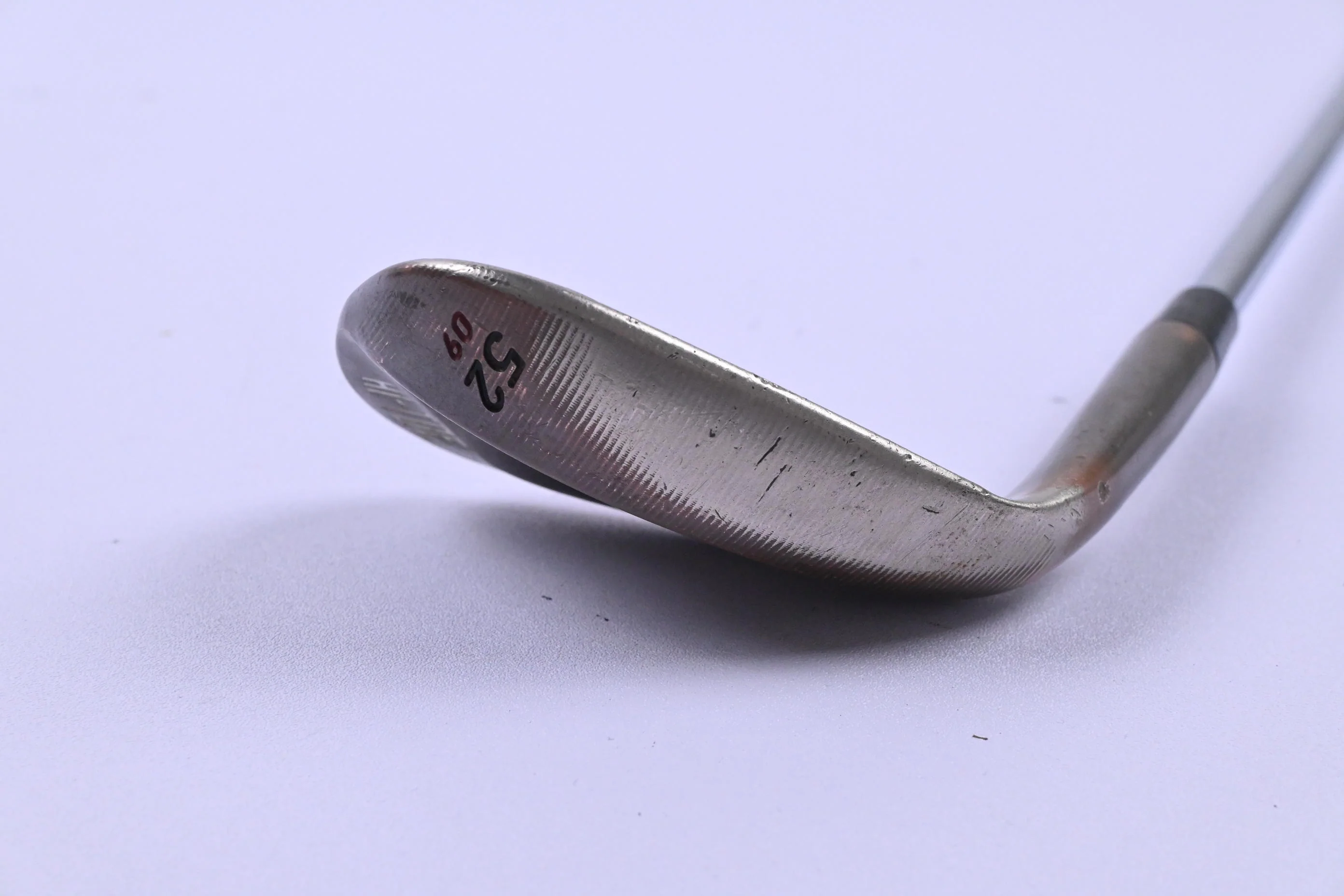 Taylormade Hi-Toe Raw Gap Wedge / 52 Degree / Wedge Flex KBS HI-REV 2.0 115 - Image 3