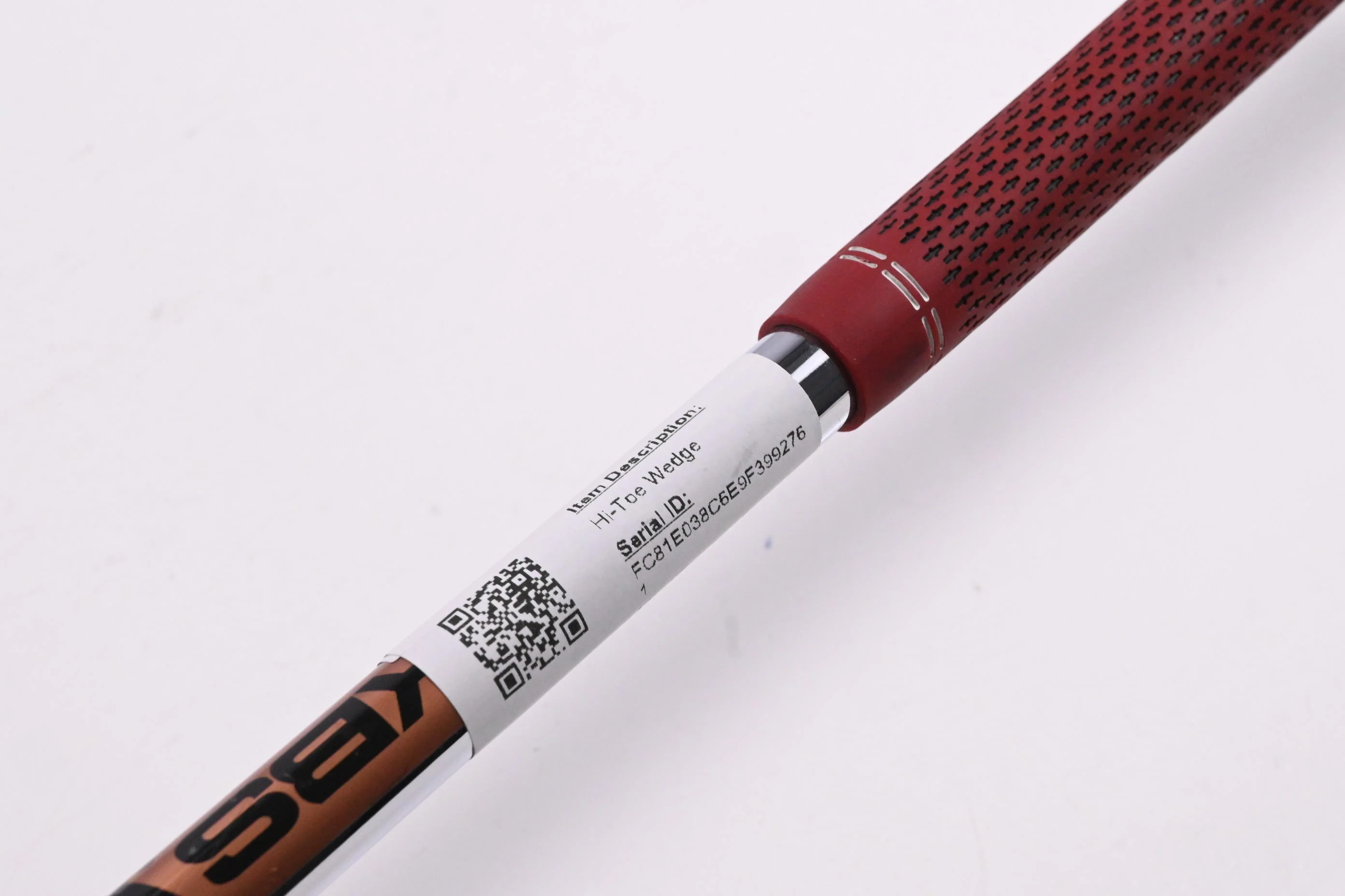 Taylormade Hi-Toe Lob Wedge / 60 Degree / Regular Flex KBS HI-REV 2.0 115 Shaft - Image 5