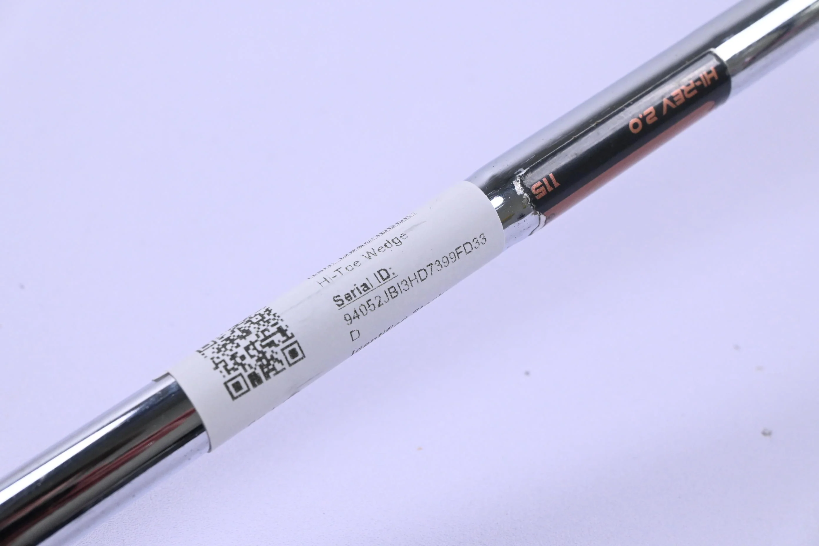 Taylormade Hi-Toe Lob Wedge / 58 Degree / Wedge Flex KBS HI-REV 2.0 115 Shaft - Image 5