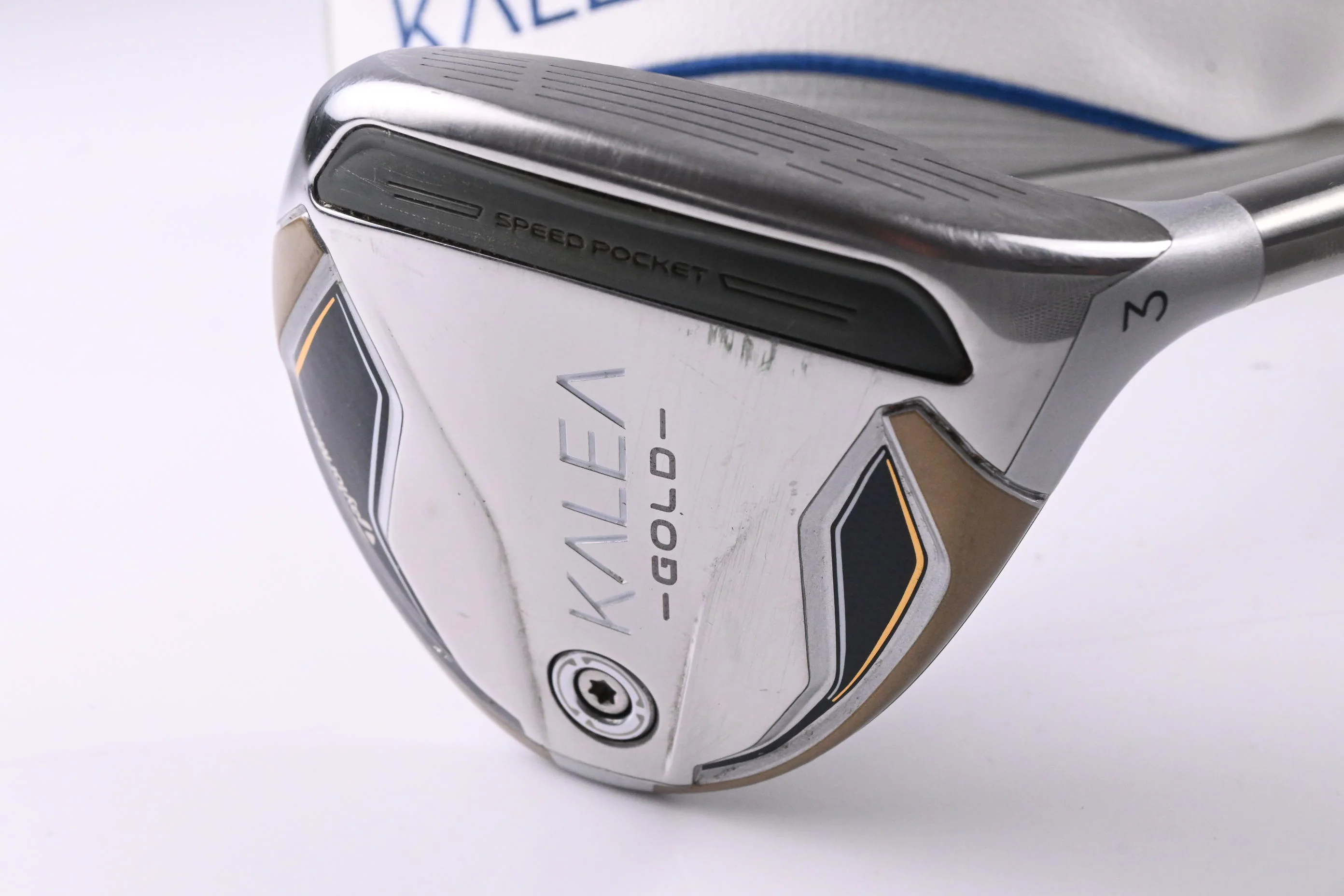 Ladies Taylormade Kalea Gold #3 Wood / 16 Degree / Ladies Flex Kalea Gold 40 - Image 2