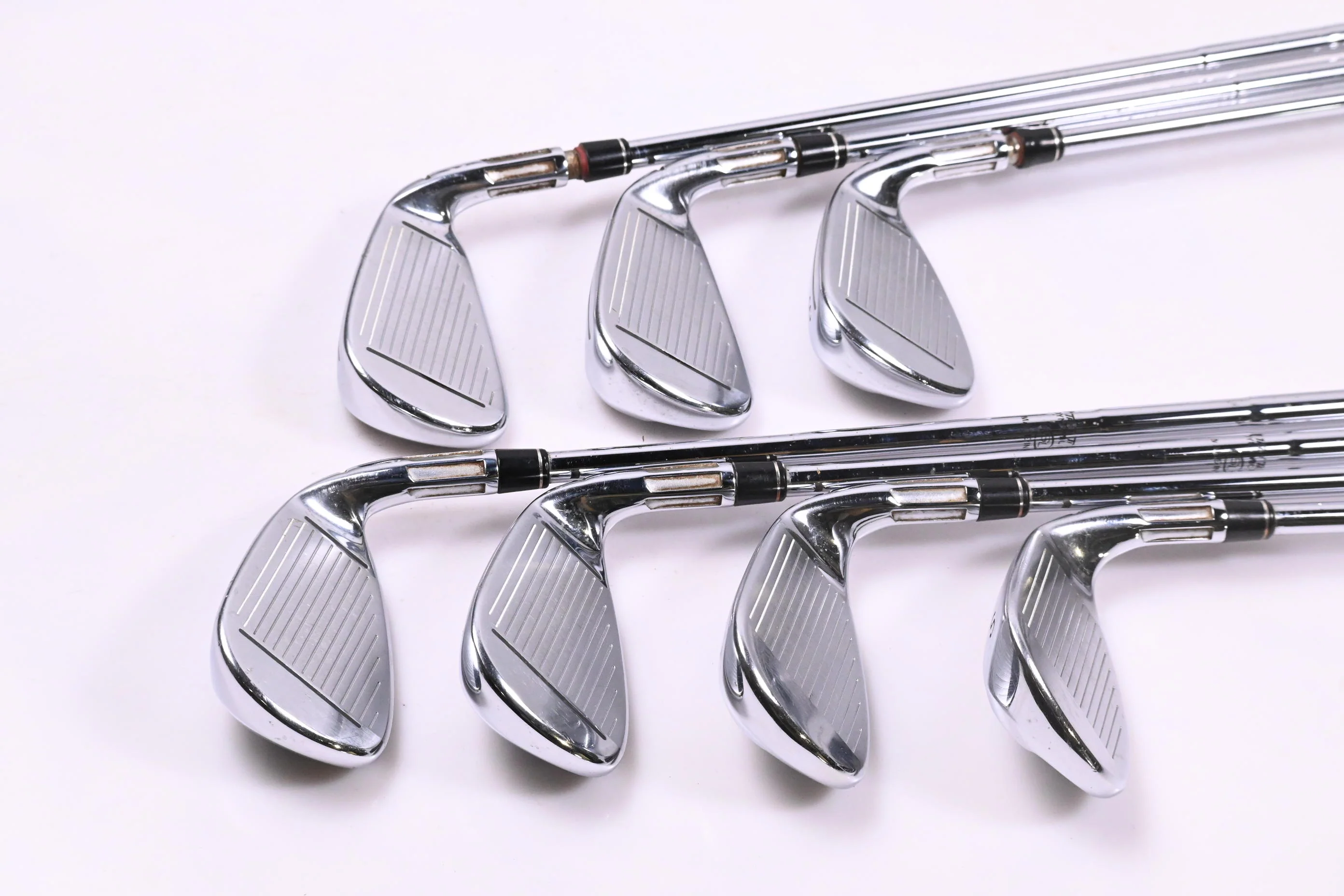 Left Hand Taylormade M CGB Irons / 6-PW+GW+SW / Regular Flex Dynamic Gold R300 - Image 3