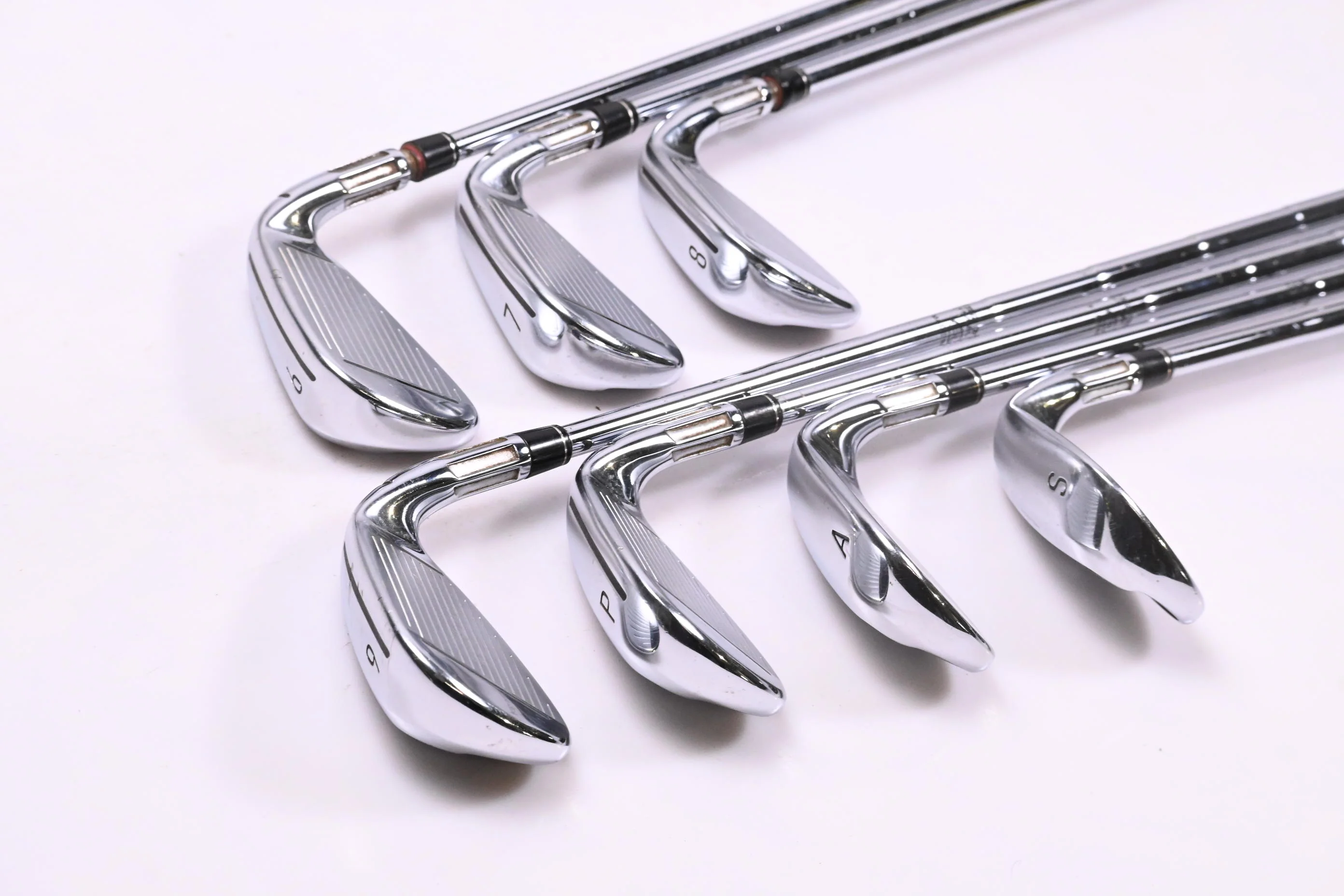 Left Hand Taylormade M CGB Irons / 6-PW+GW+SW / Regular Flex Dynamic Gold R300 - Image 4