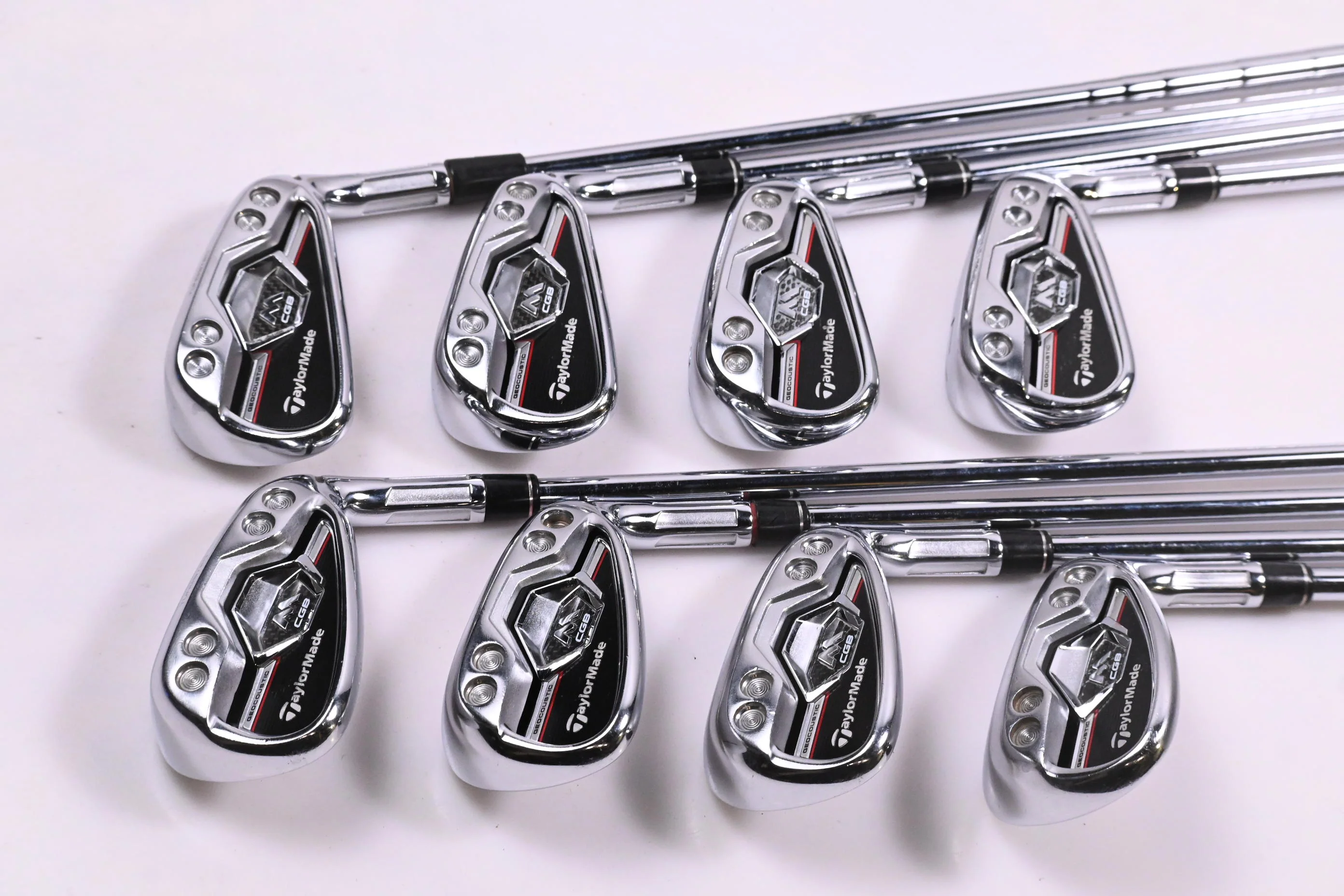 Taylormade M CGB Irons / 4-PW+SW / Regular Flex N.S.Pro 840 Shafts - Image 2