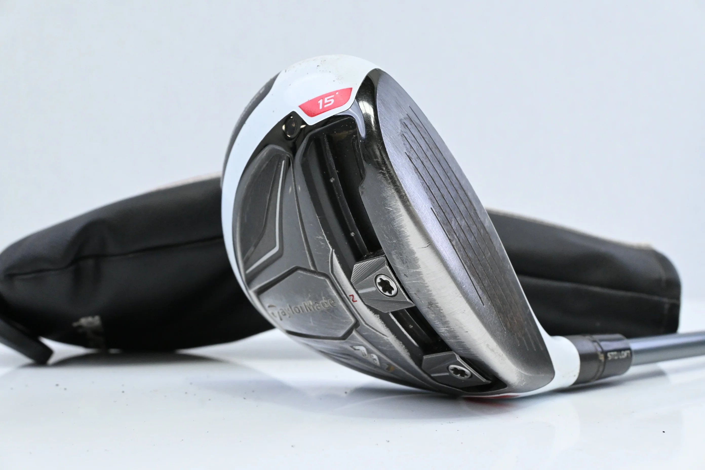 Taylormade M1 2016 #3 Wood / 15 Degree / Regular Flex Matrix Ozik MFS White Tie