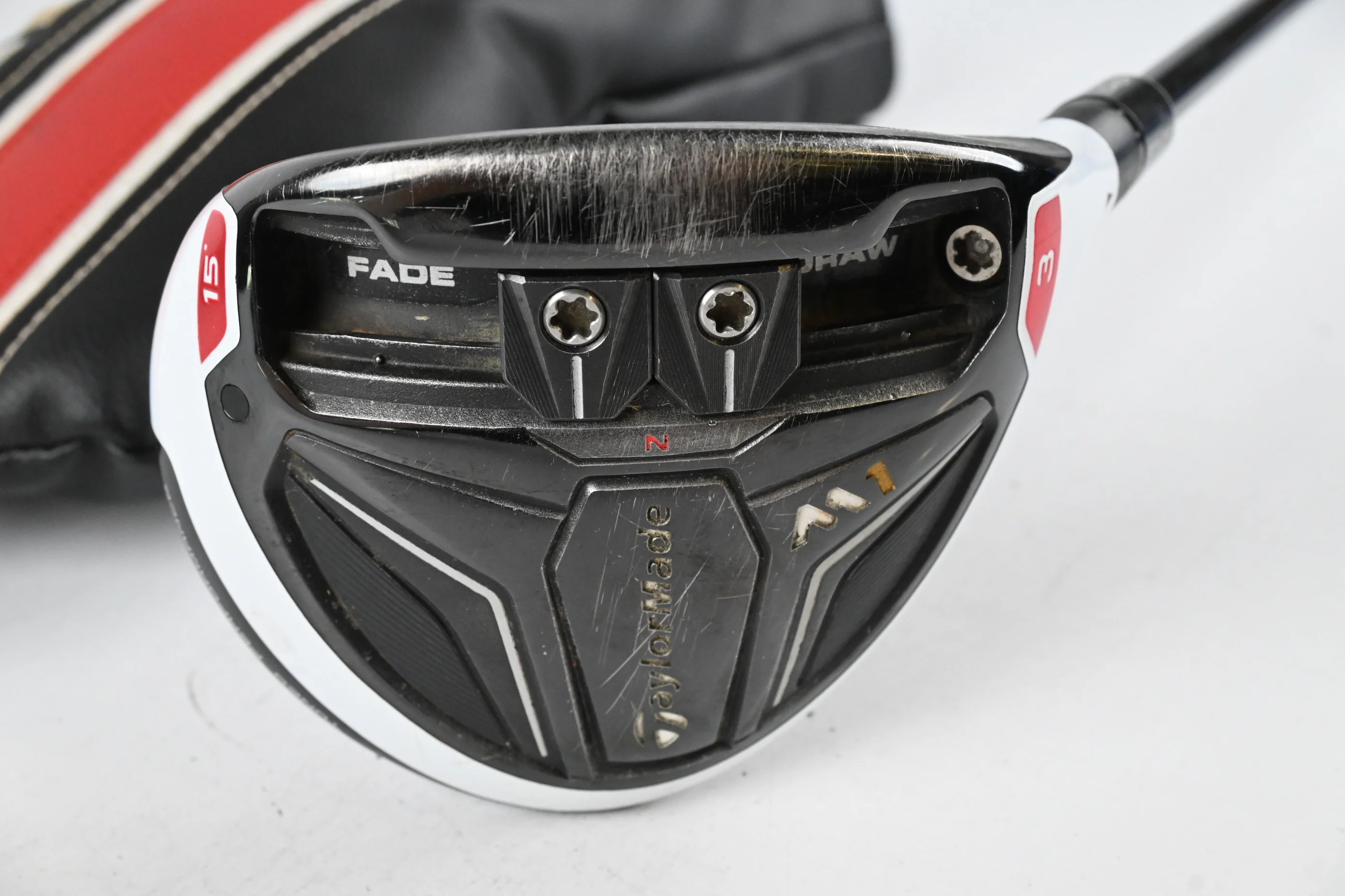 Taylormade M1 2016 #3 Wood / 15 Degree / Stiff Flex Fujikura Pro Black 70 Shaft - Image 2
