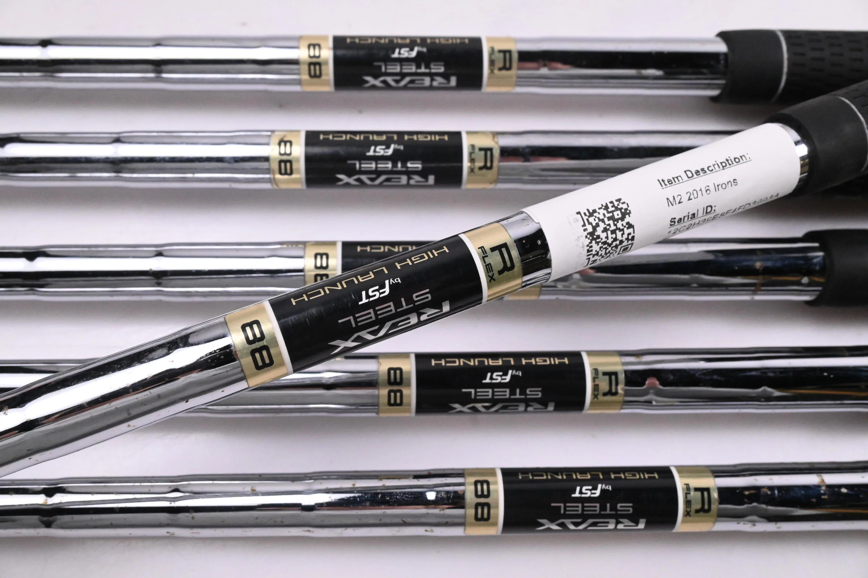 Taylormade M2 2016 Irons / 6-PW+SW / Regular Flex Reax 88 Shafts - Image 5