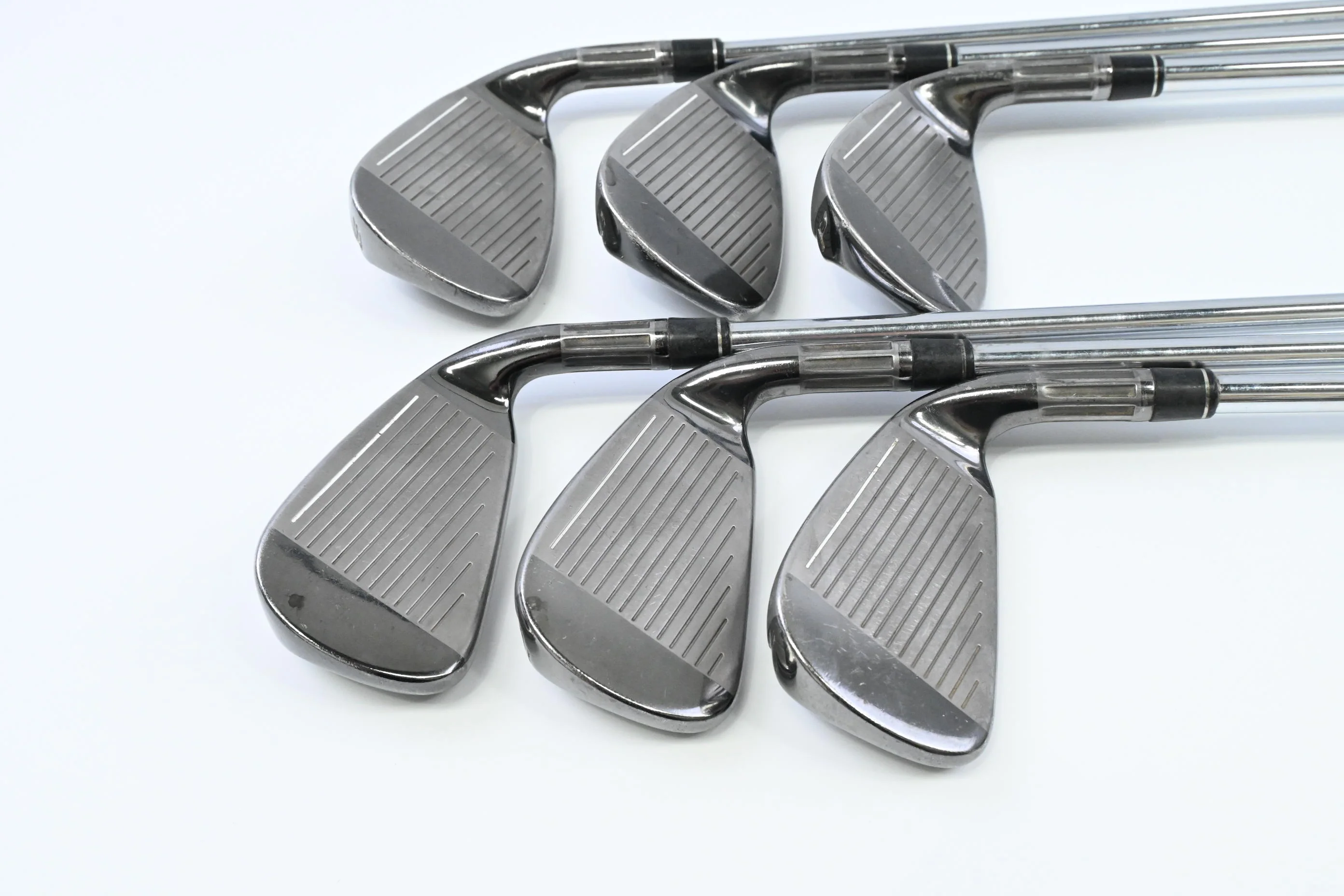 Left Hand Taylormade M2 2016 Irons / 5-PW / Regular Flex Reax Steel 88 Shafts - Image 3