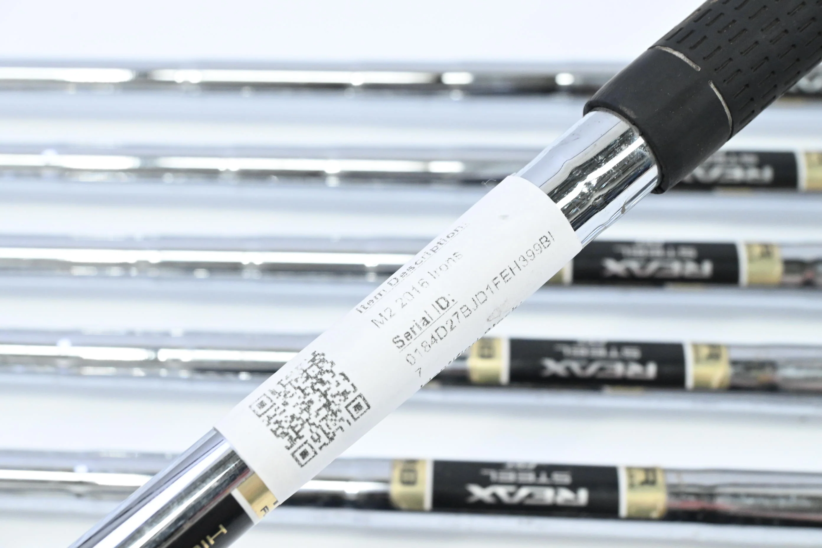 Left Hand Taylormade M2 2016 Irons / 5-PW / Regular Flex Reax Steel 88 Shafts - Image 6
