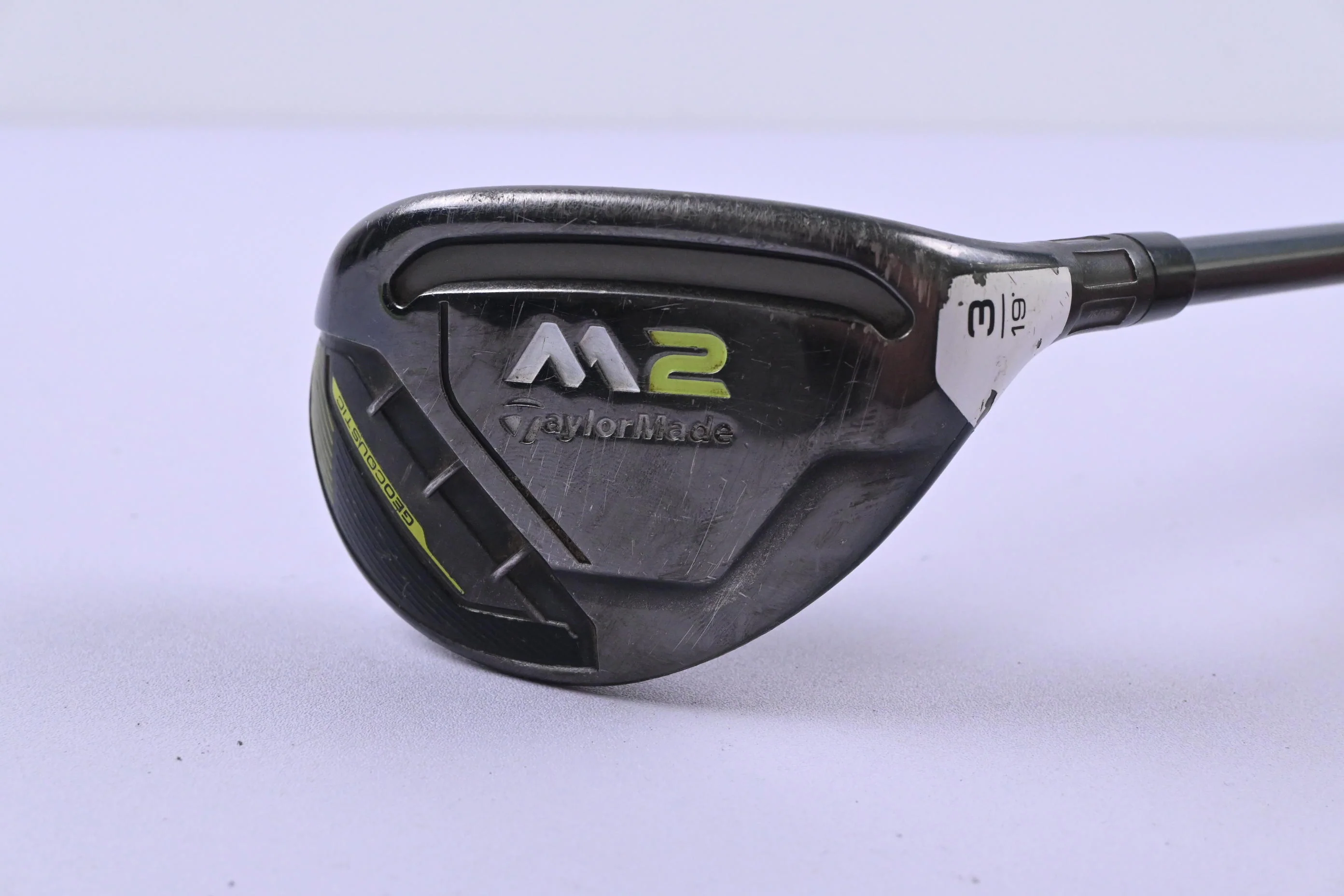 Taylormade M2 2017 #3 Hybrid / 19 Degree / Regular Flex Taylormade REAX 65 Shaft - Image 2