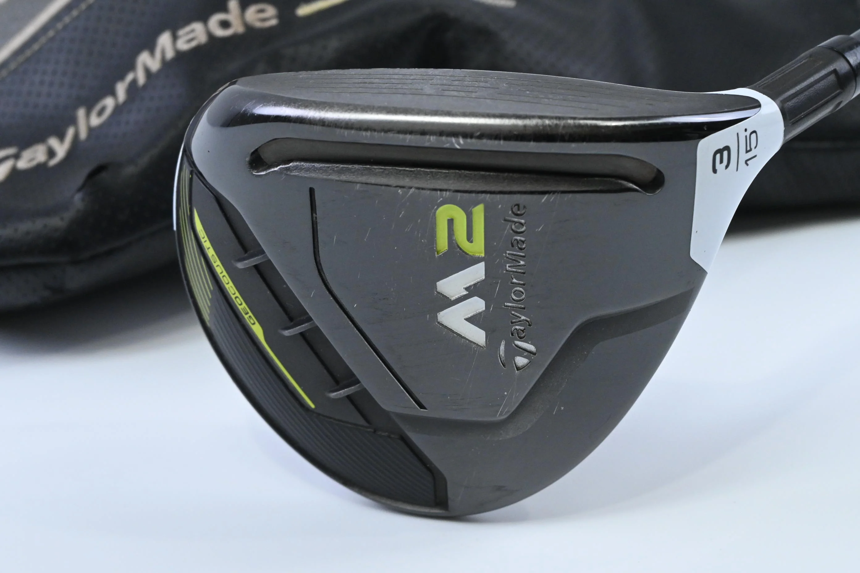 Taylormade M2 2017 #3 Wood / 15 Degree / Stiff Flex Taylormade M2 Reax 65 Shaft - Image 2