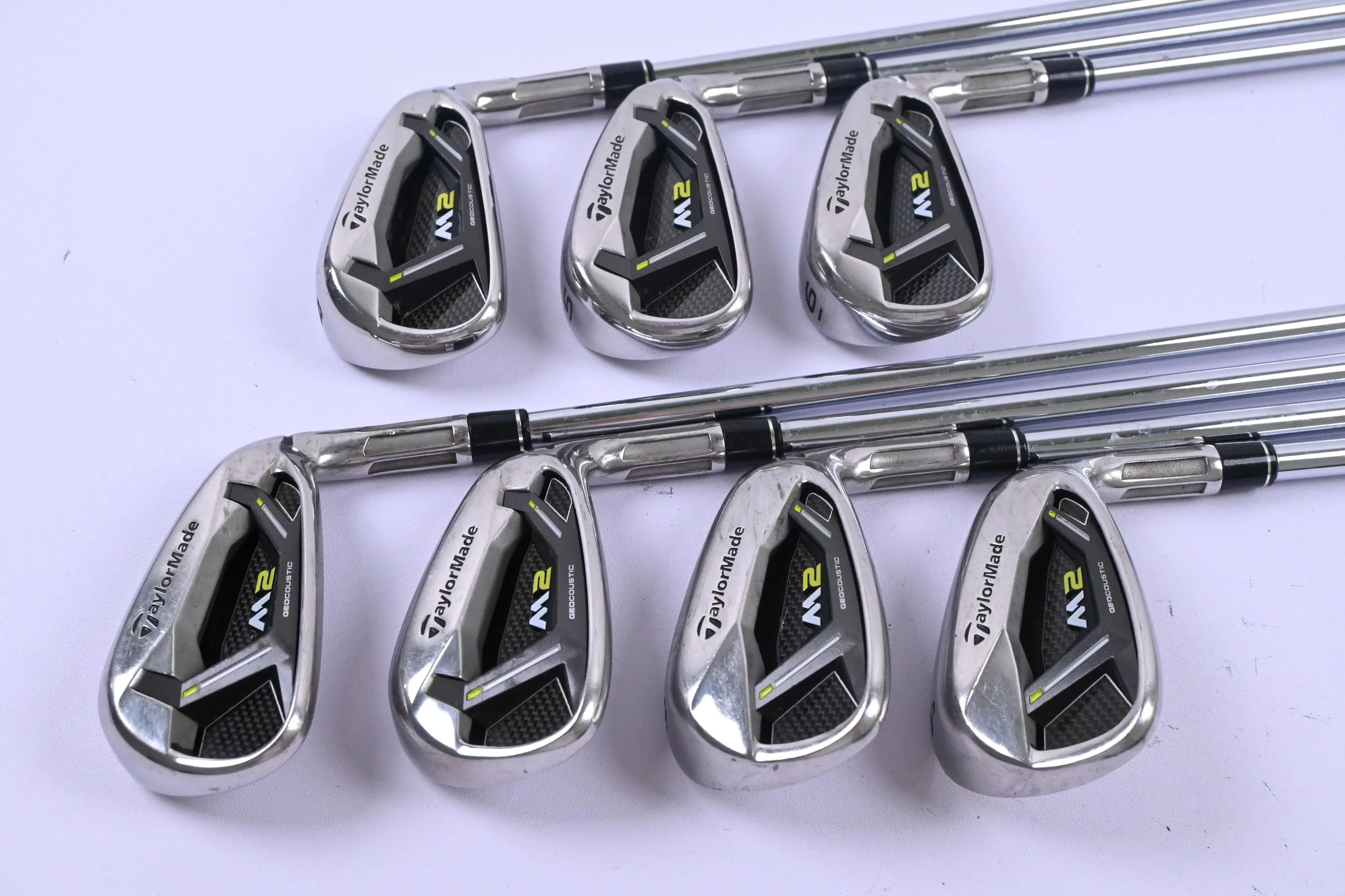 Taylormade M2 2017 Irons / 4-PW / Regular Flex REAX FST 88 Shafts - Image 2