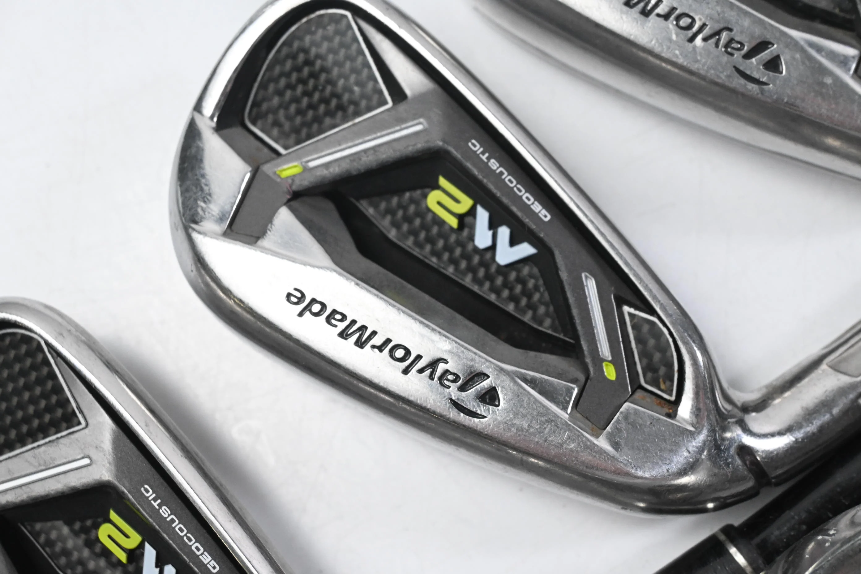 Left Hand Taylormade M2 2017 Irons / 5-PW / Regular Flex Kuro Kage 70 Shafts