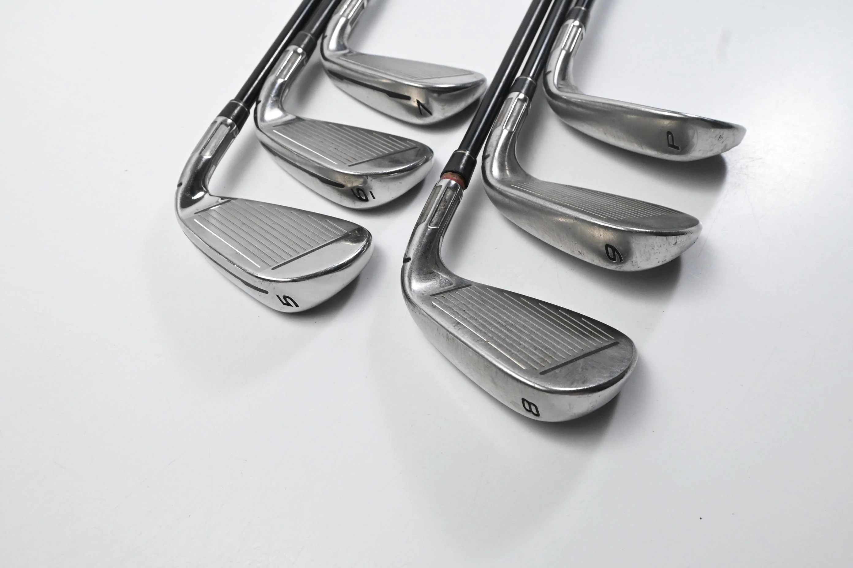 Left Hand Taylormade M2 2017 Irons / 5-PW / Regular Flex Kuro Kage 70 Shafts - Image 4