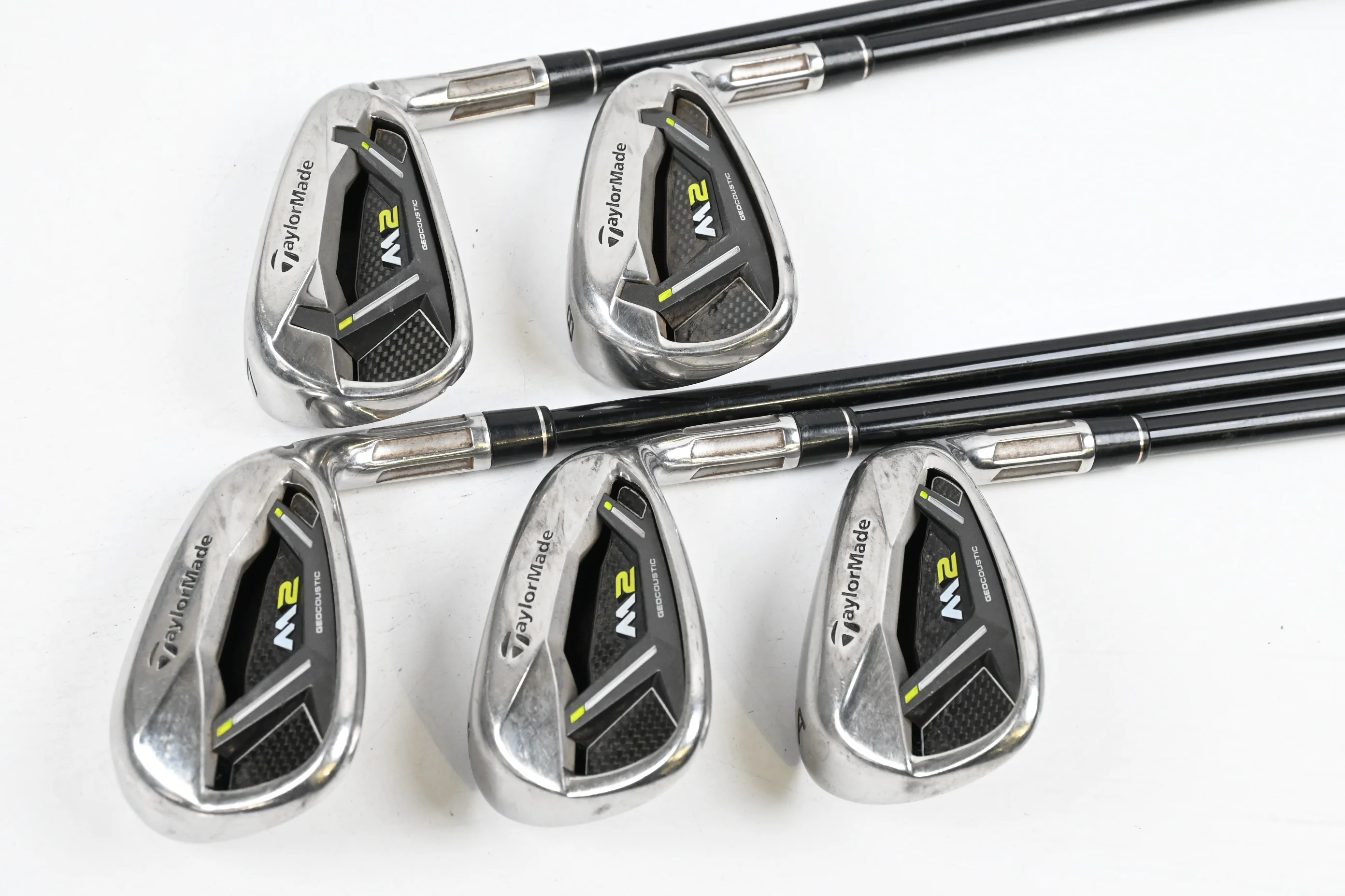 Taylormade M2 2017 Irons / 7-PW+GW / Senior Flex Kuro Kage Silver 60 Shafts - Image 2