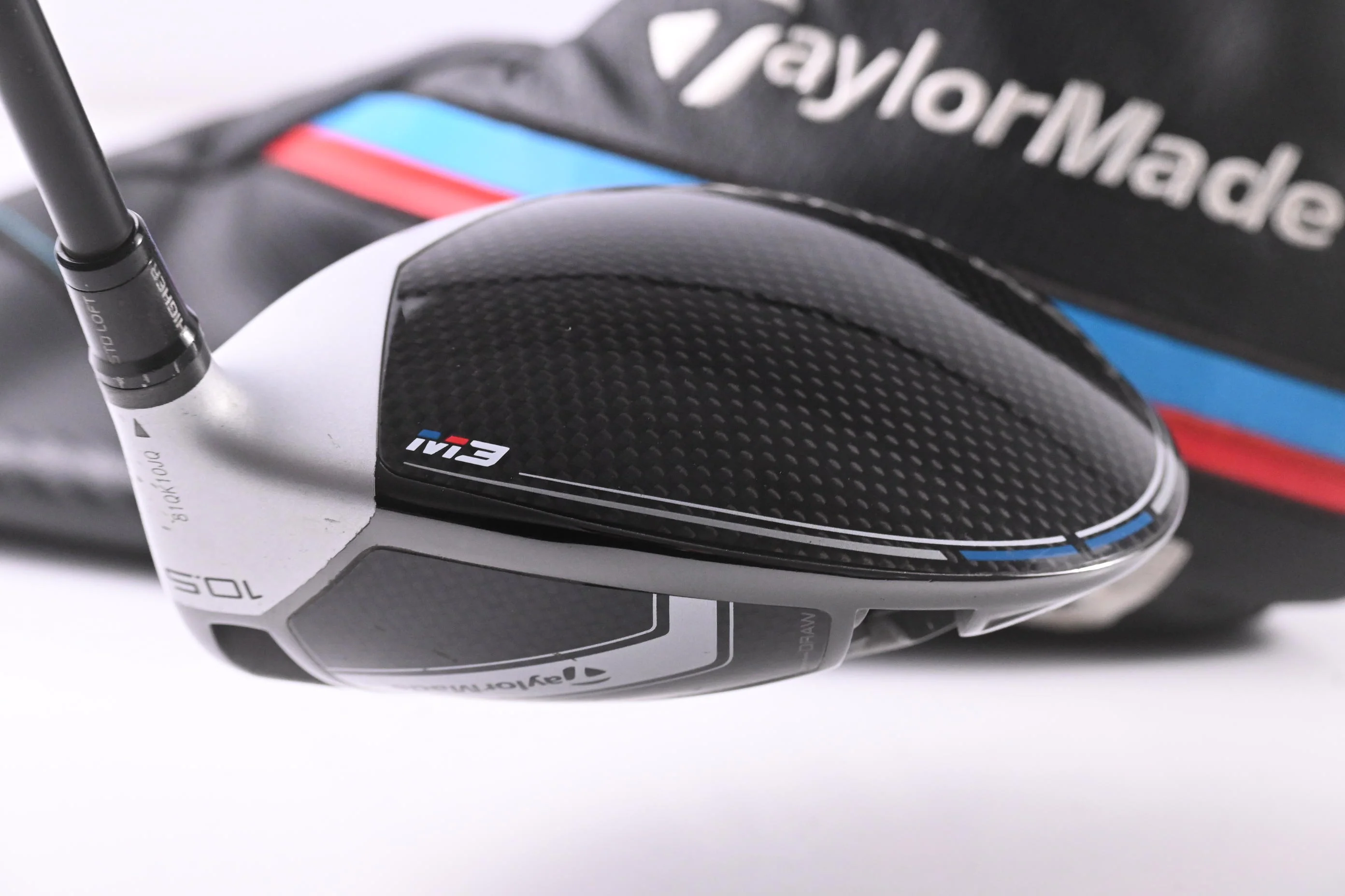 Taylormade M3 Driver / 10.5 Degree / Stiff Flex Project X HZRDUS Red 62 Shaft - Image 5
