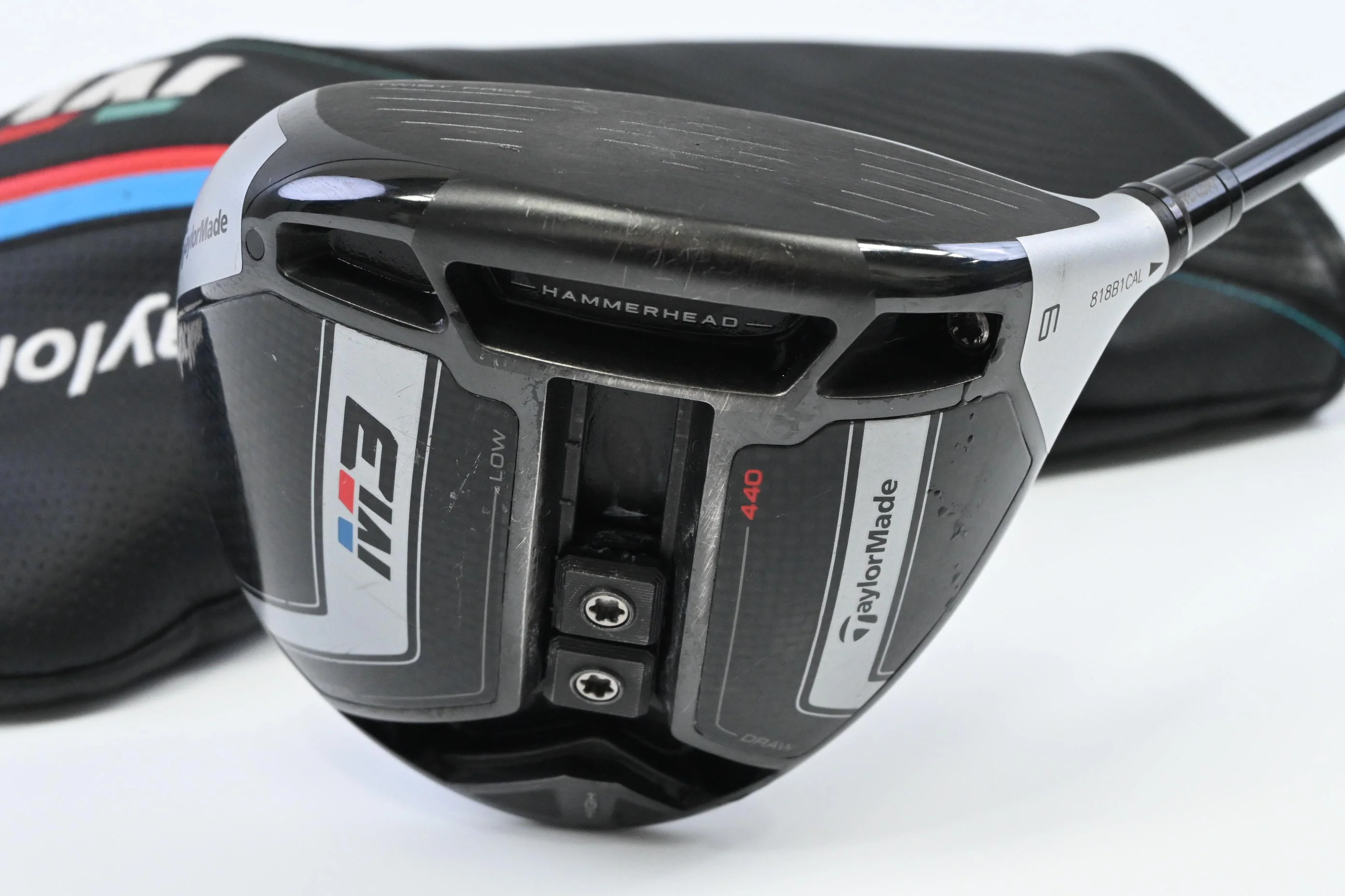 Taylormade M3 Driver / 9 Degree / X-Flex HZRDUS Smoke Black RDX 60 Shaft - Image 2