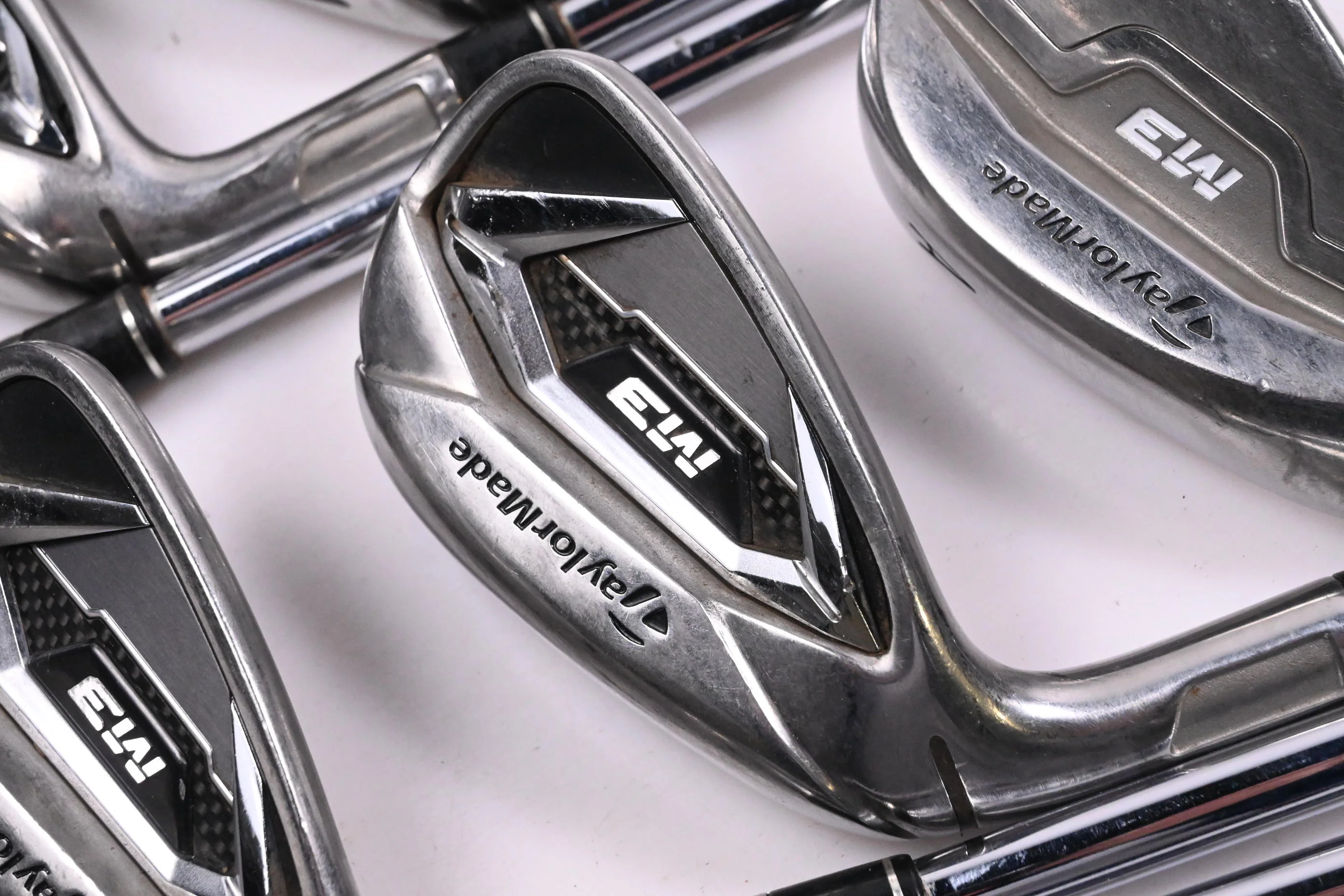 Left Hand Taylormade M3 Irons / 5-PW+GW / Regular Flex XP 100 R300 Shafts