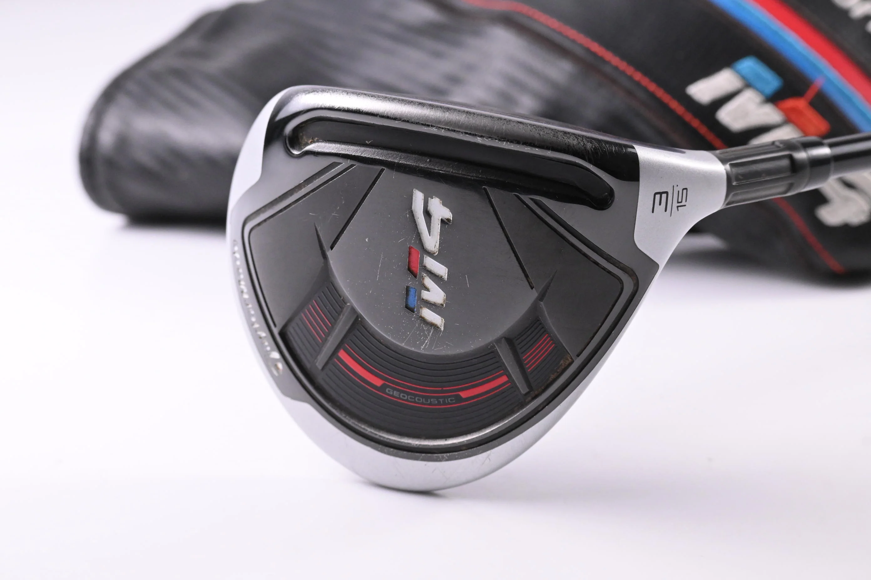 Taylormade M4 #3 Wood / 15 Degree / Regular Flex Fujikura Atmos Red 5 Shaft - Image 2
