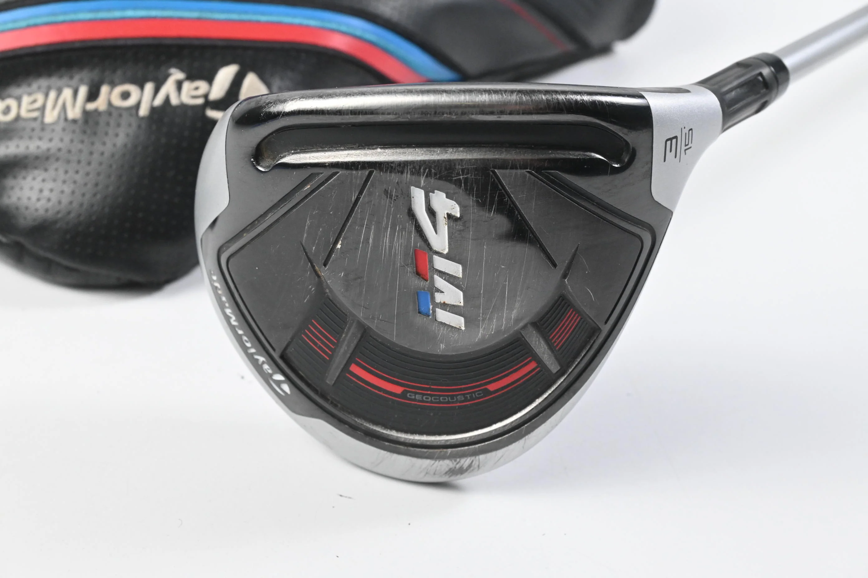 Taylormade M4 #3 Wood / 15 Degree / Stiff Flex Tensei CK Blue 65 Shaft - Image 2