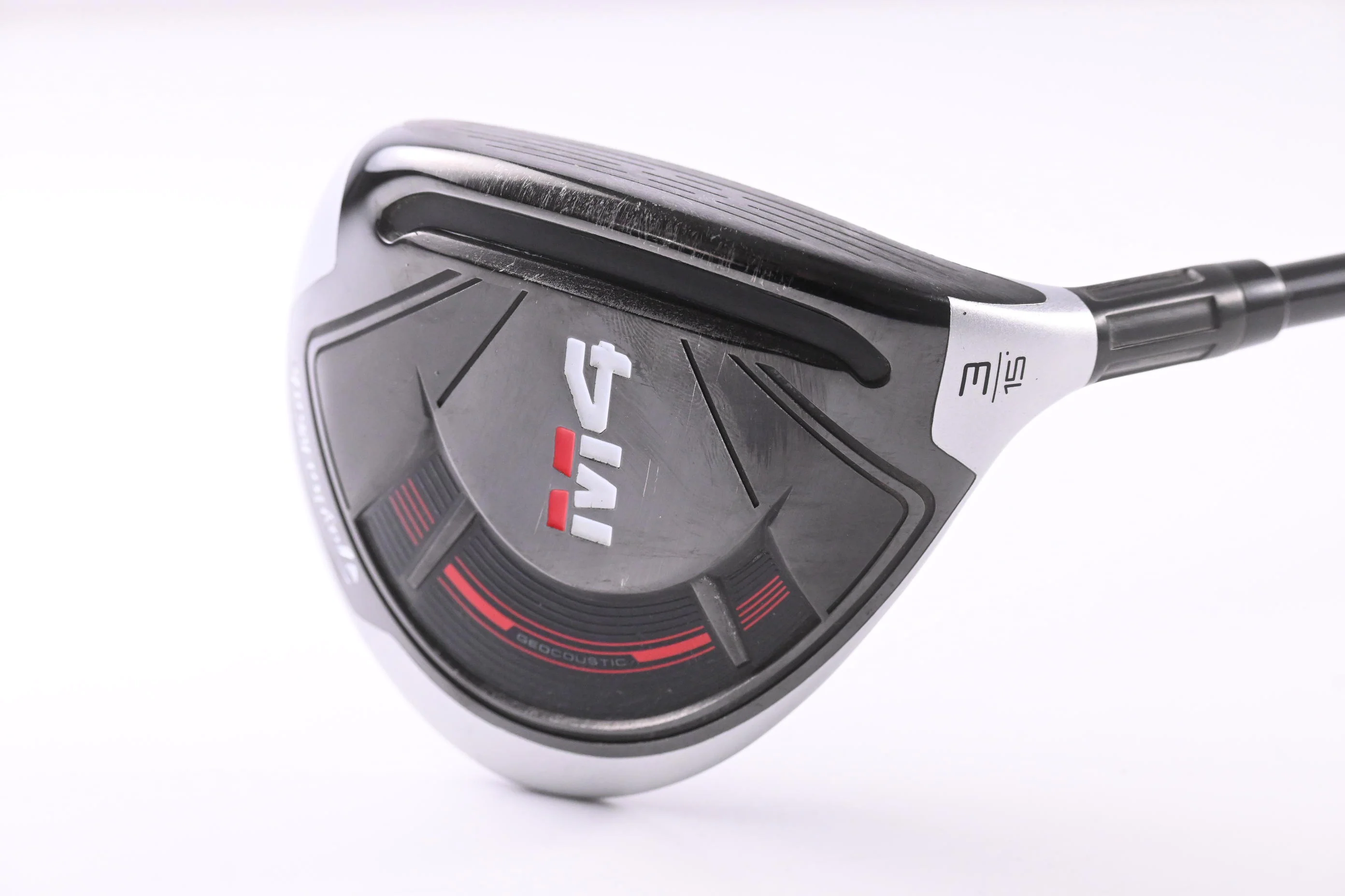 Taylormade M4 #3 Wood / 15 Degree / Regular Flex Fujikura Atmos Red 5 Shaft - Image 2