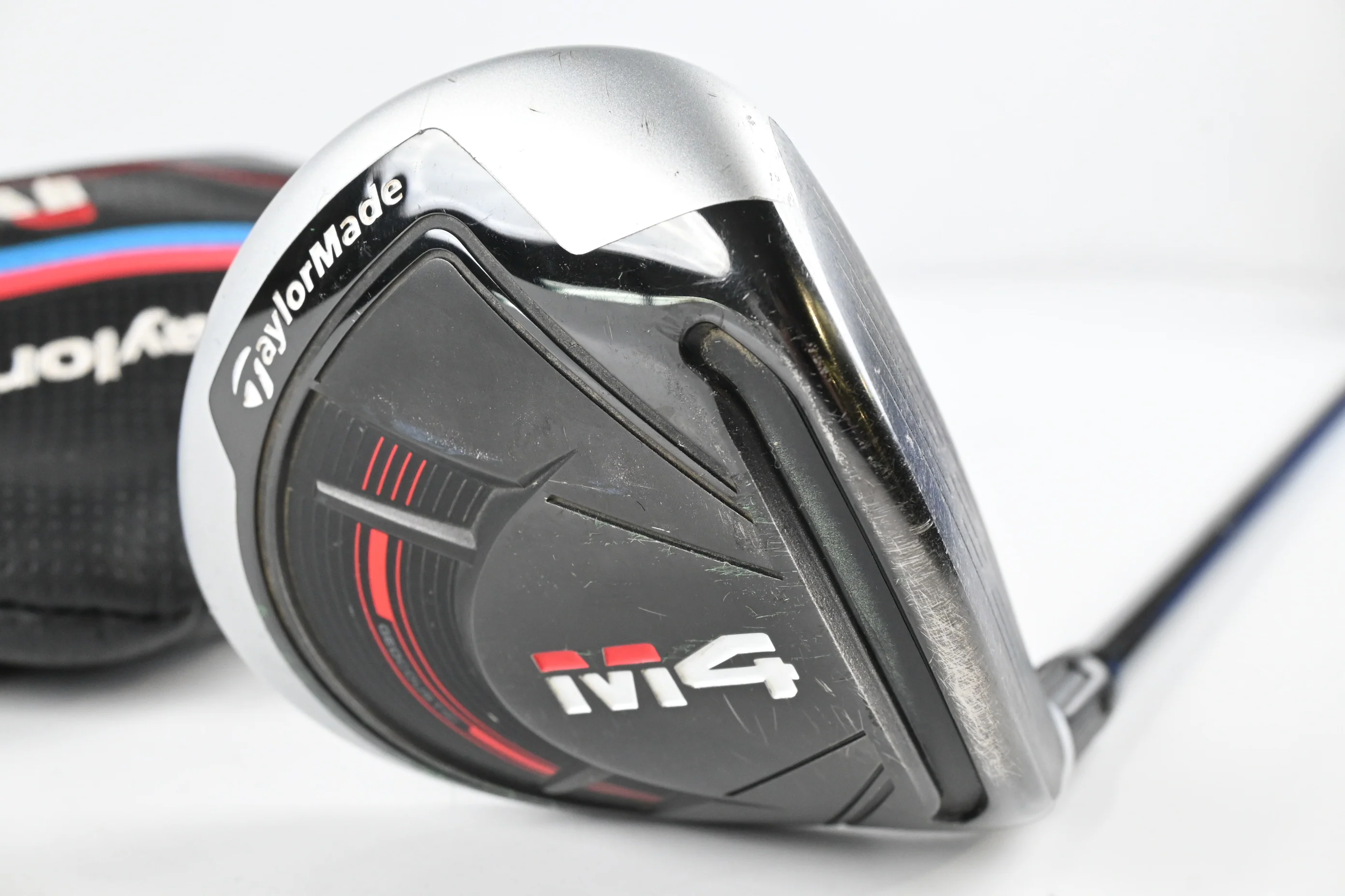 Taylormade M4 #3 Wood / 15 Degree / Stiff Flex Fujikura Atmos Red 6 Shaft